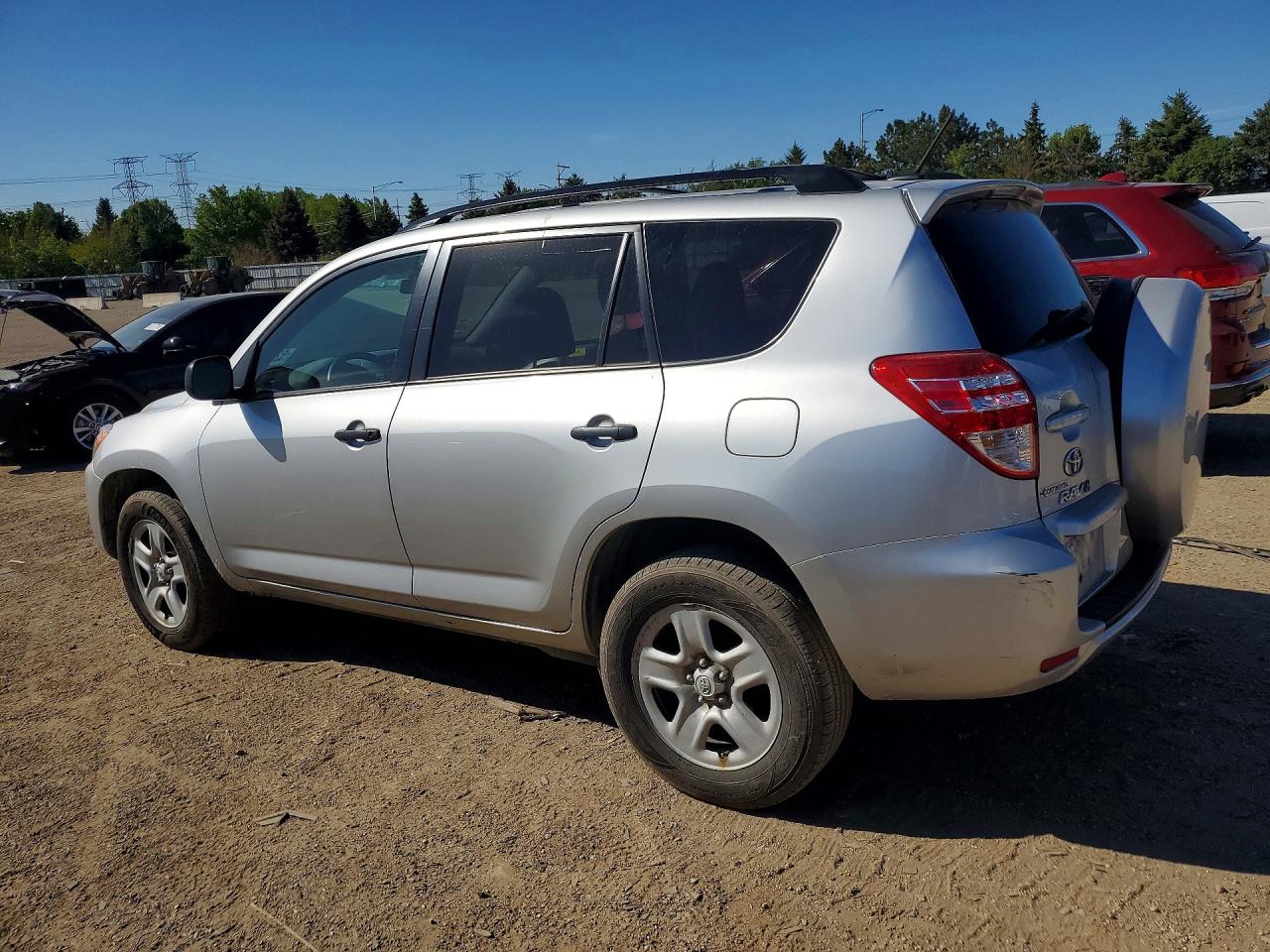 2011 Toyota Rav4 Base Silver vin: 2T3ZF4DV5BW101598