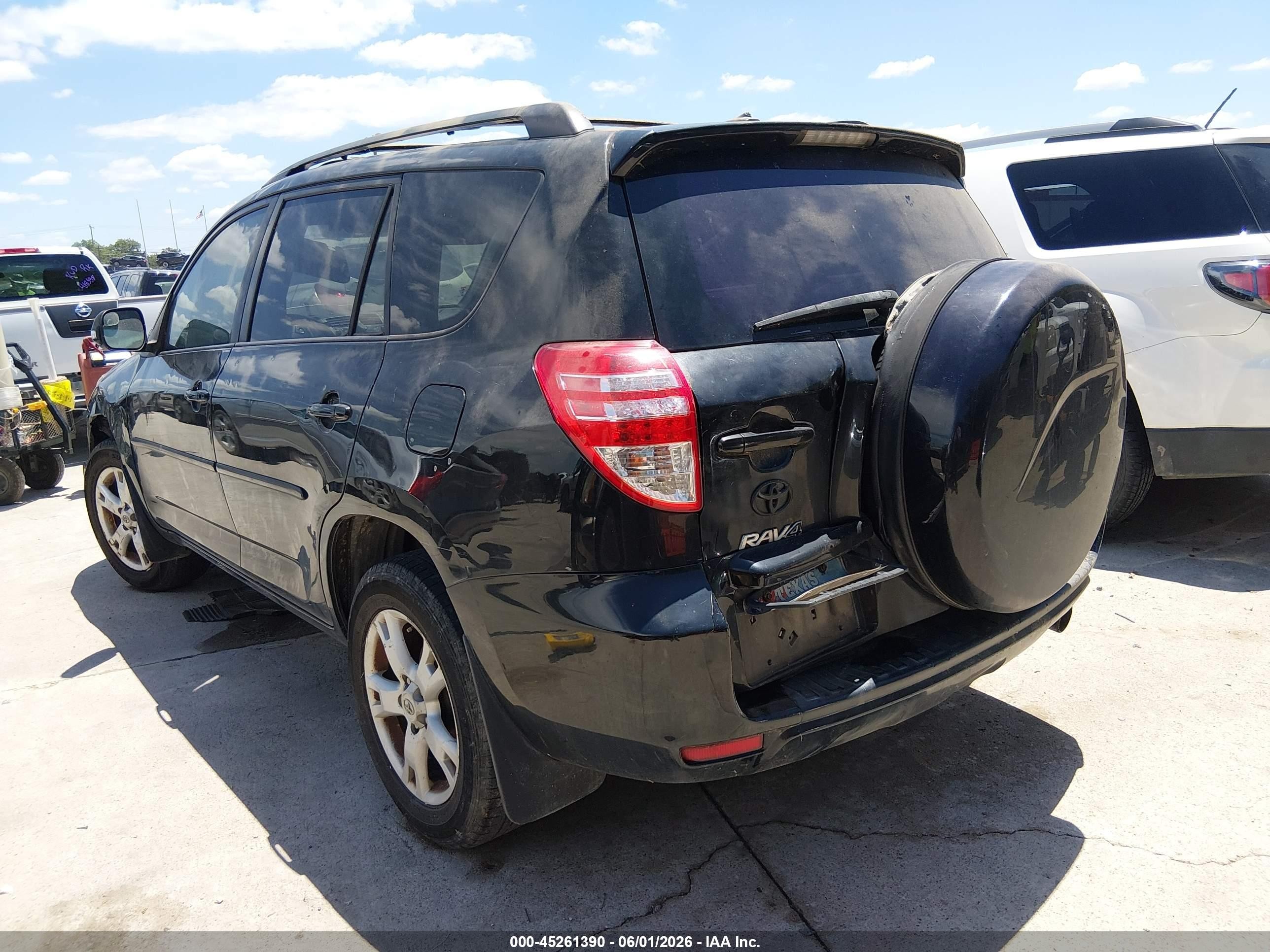 2011 Toyota Rav4   Black vin: 2T3ZF4DV5BW103917