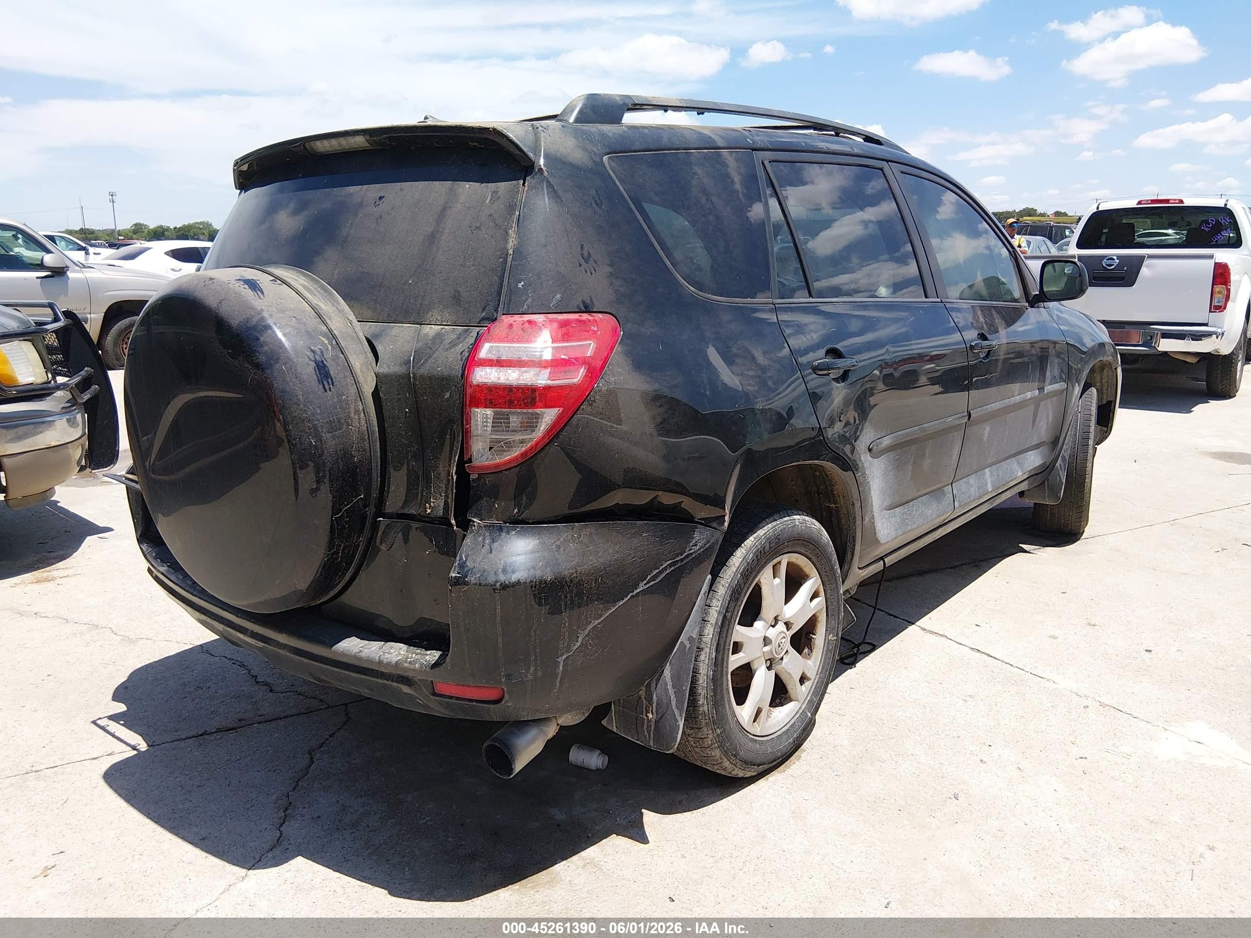 2011 Toyota Rav4   Black vin: 2T3ZF4DV5BW103917
