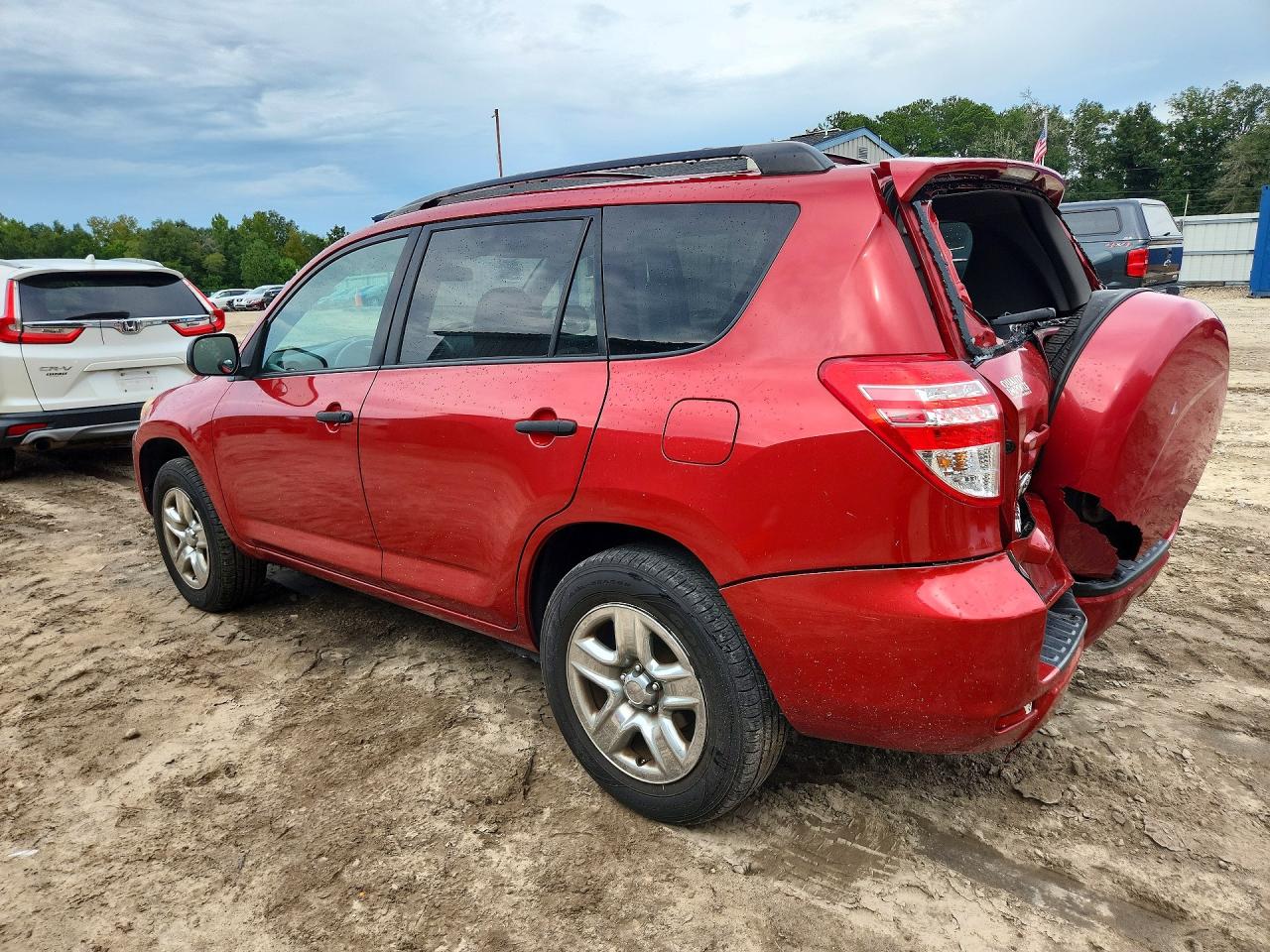 2012 Toyota Rav4 Base Red vin: 2T3ZF4DV5CW108228