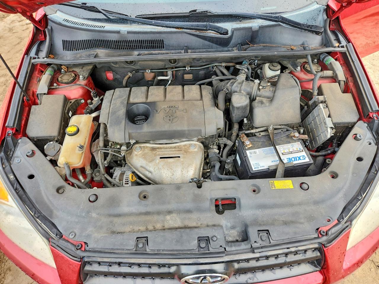 2012 Toyota Rav4 Base Red vin: 2T3ZF4DV5CW108228