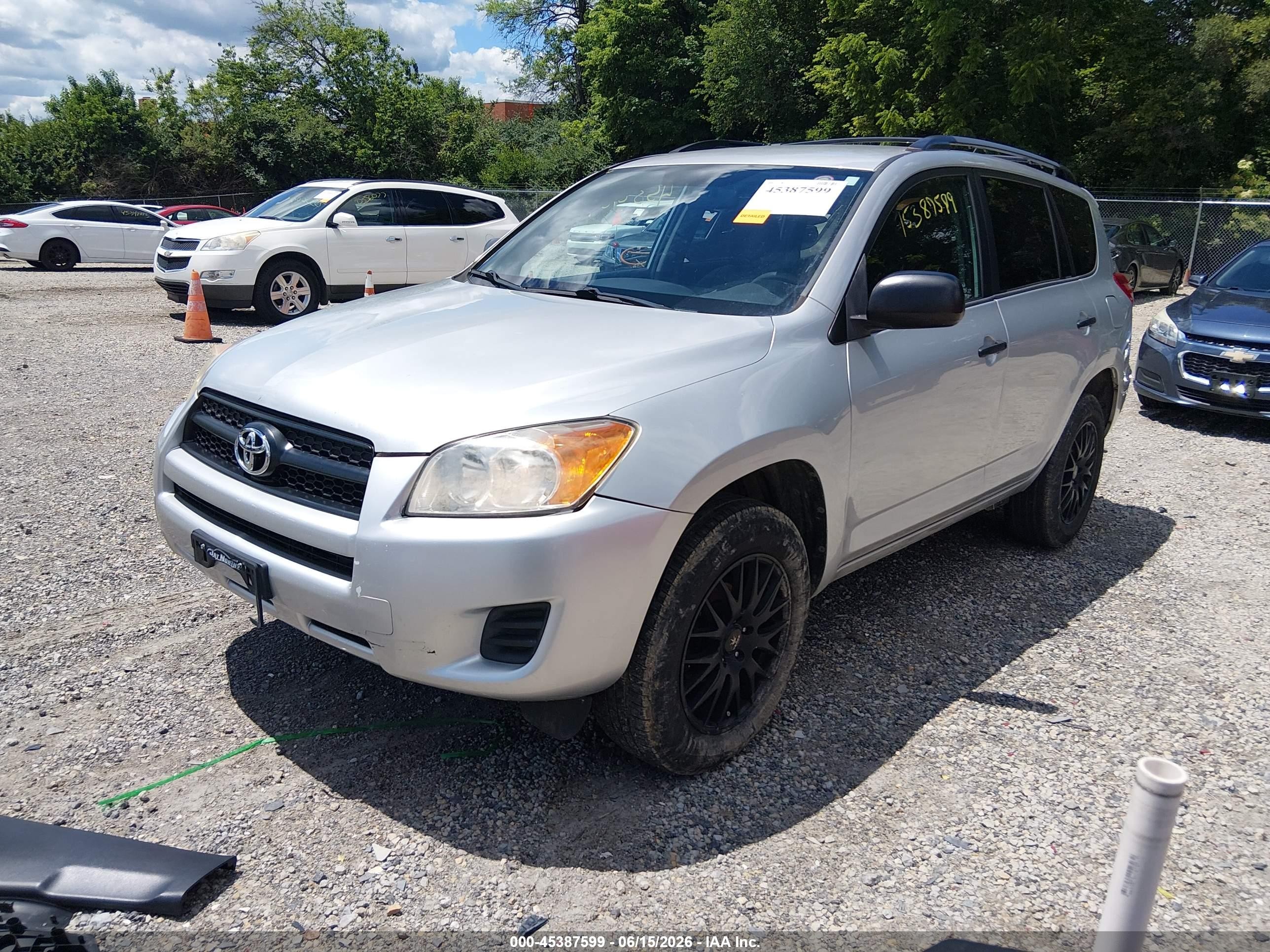 2012 Toyota Rav4 Silver vin: 2T3ZF4DV5CW133114