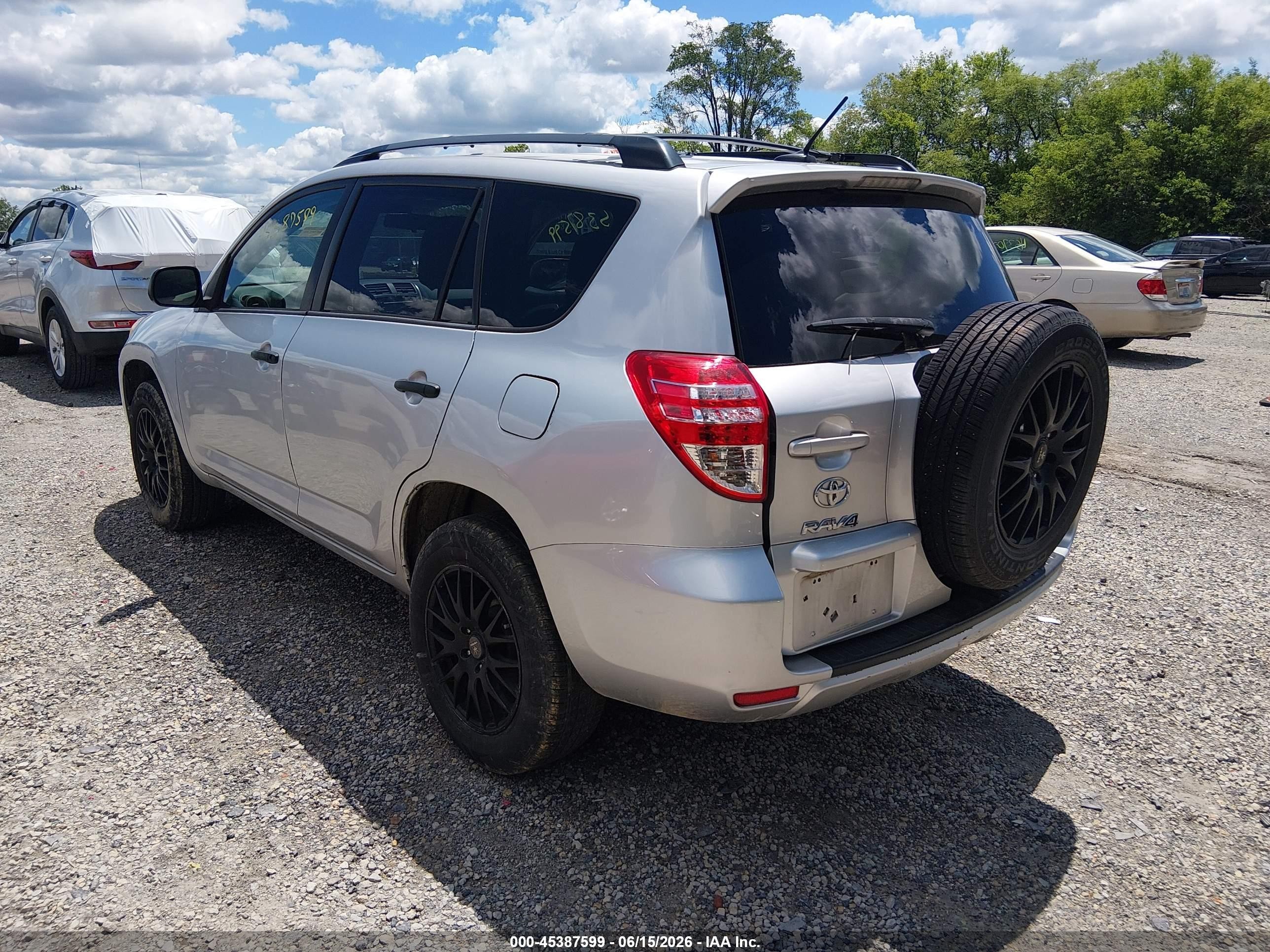 2012 Toyota Rav4 Silver vin: 2T3ZF4DV5CW133114