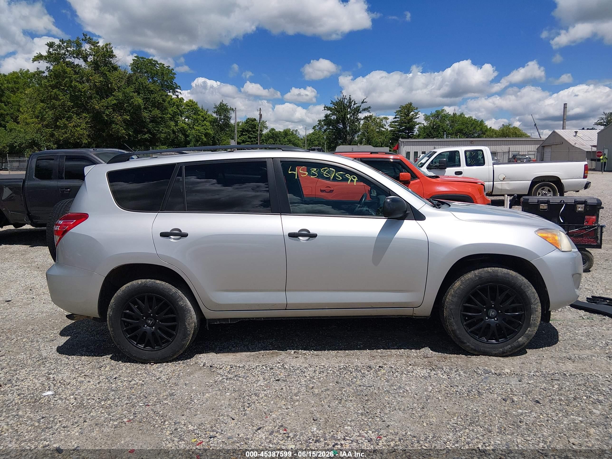 2012 Toyota Rav4 Silver vin: 2T3ZF4DV5CW133114
