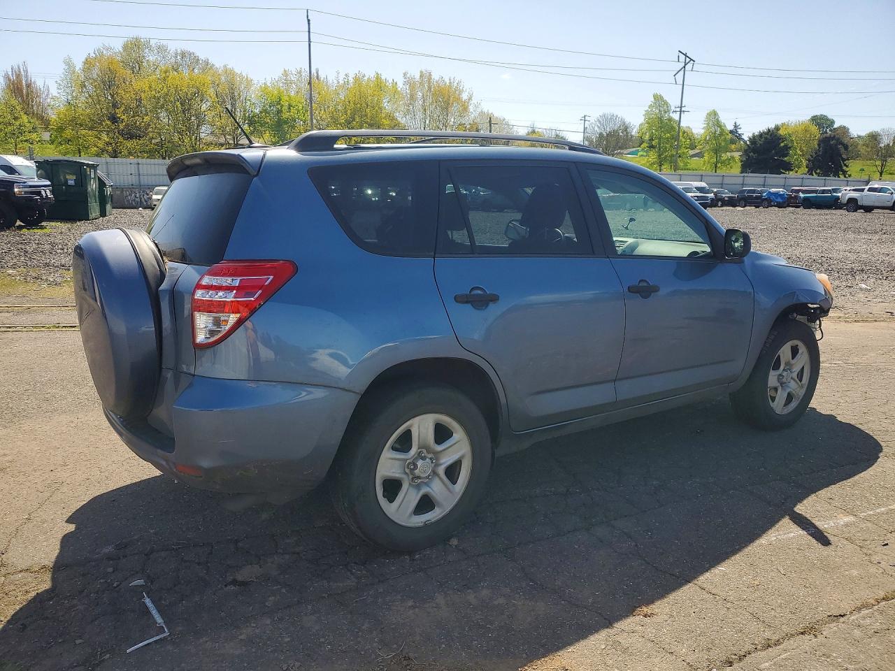 2012 Toyota Rav4 Base Blue vin: 2T3ZF4DV5CW136689