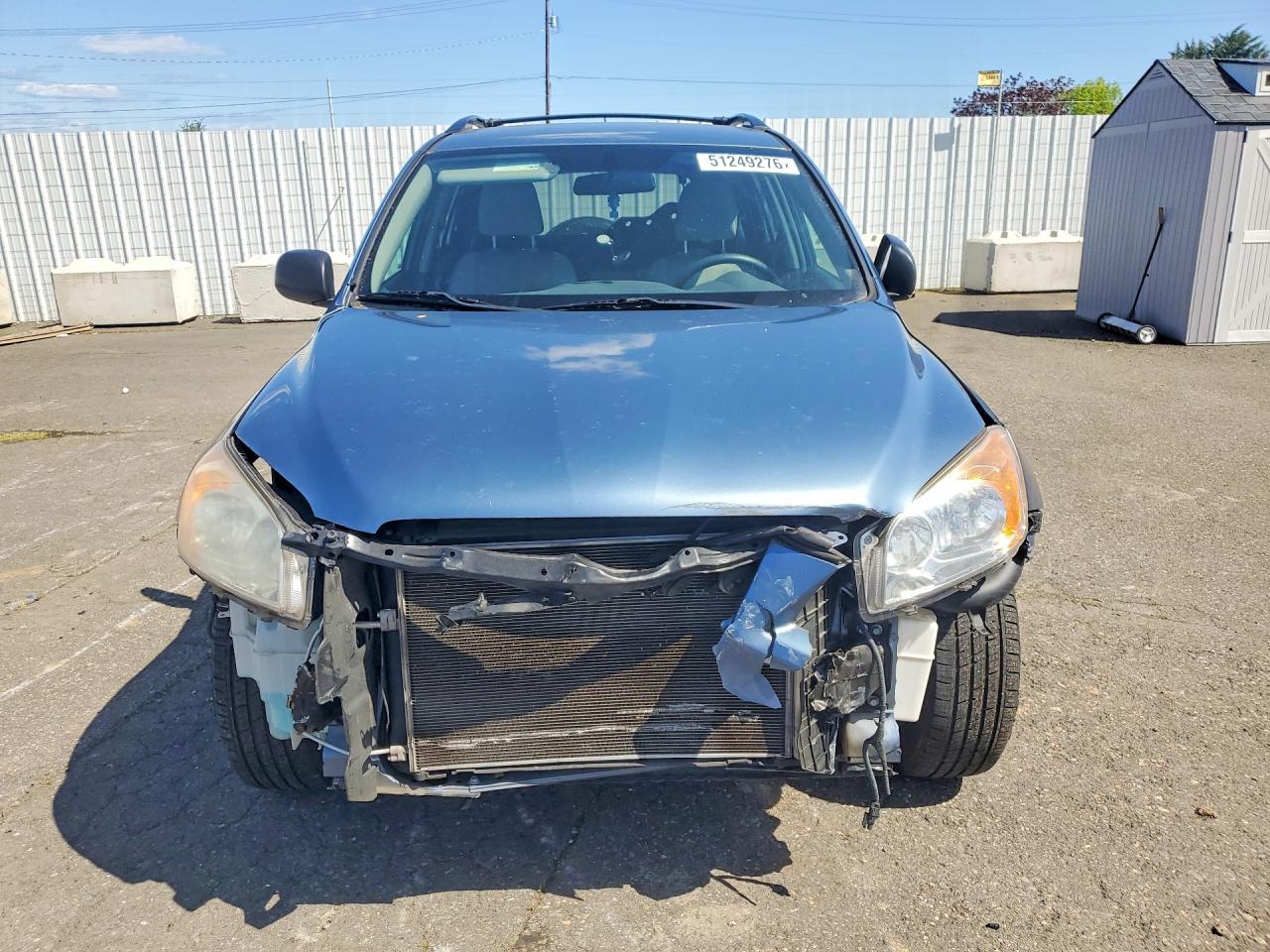 2012 Toyota Rav4 Base Blue vin: 2T3ZF4DV5CW136689