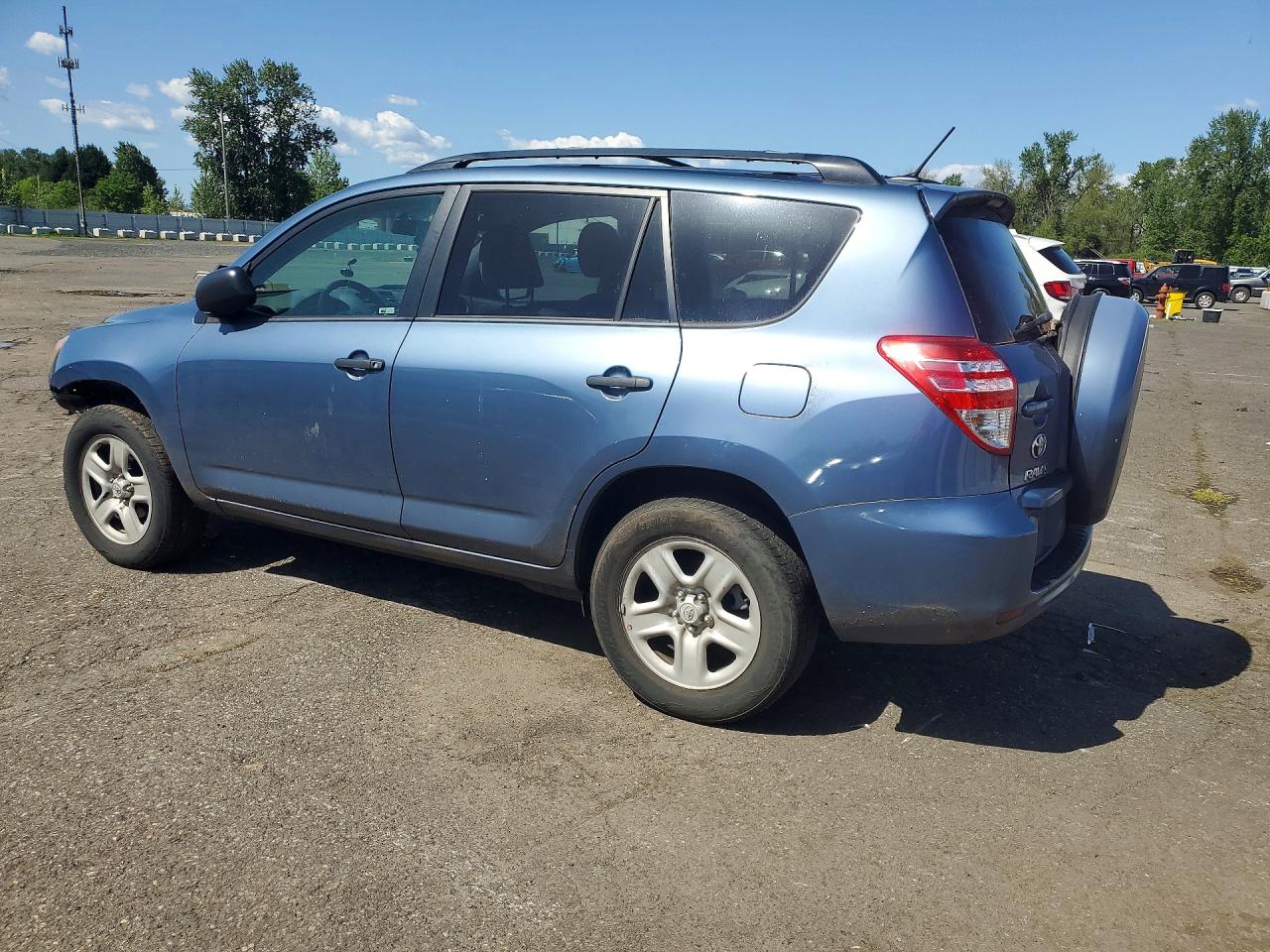 2012 Toyota Rav4 Base Blue vin: 2T3ZF4DV5CW136689