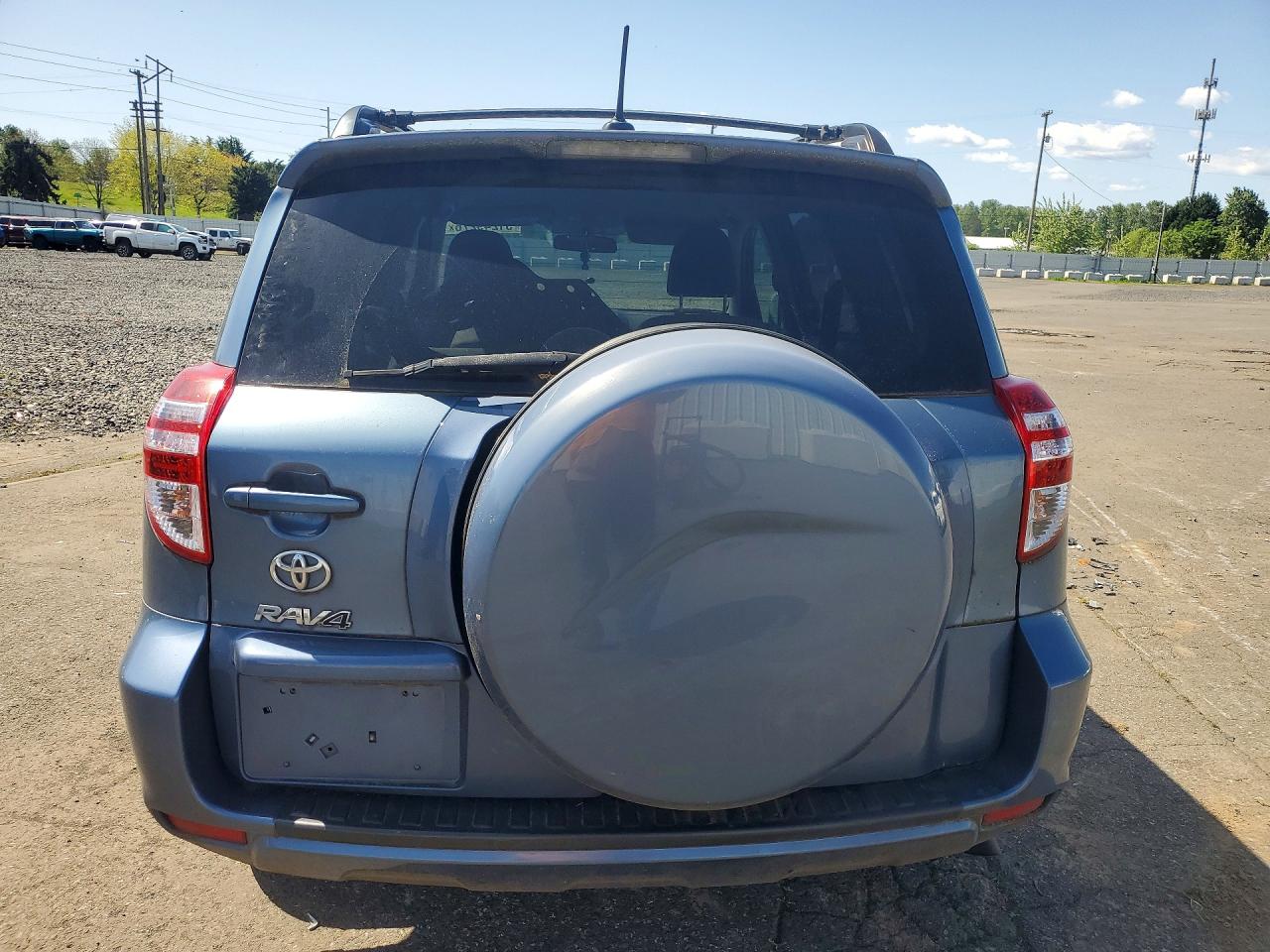 2012 Toyota Rav4 Base Blue vin: 2T3ZF4DV5CW136689