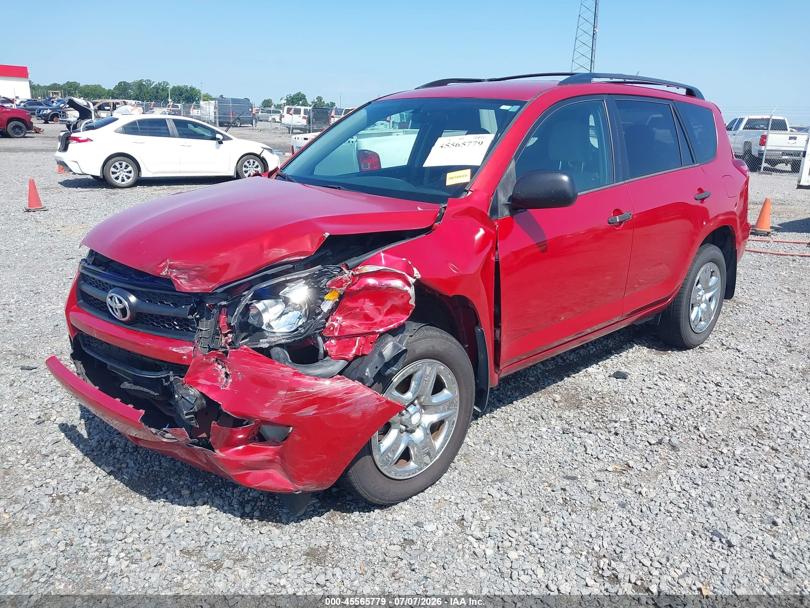 2012 Toyota Rav4   Красный vin: 2T3ZF4DV5CW143996