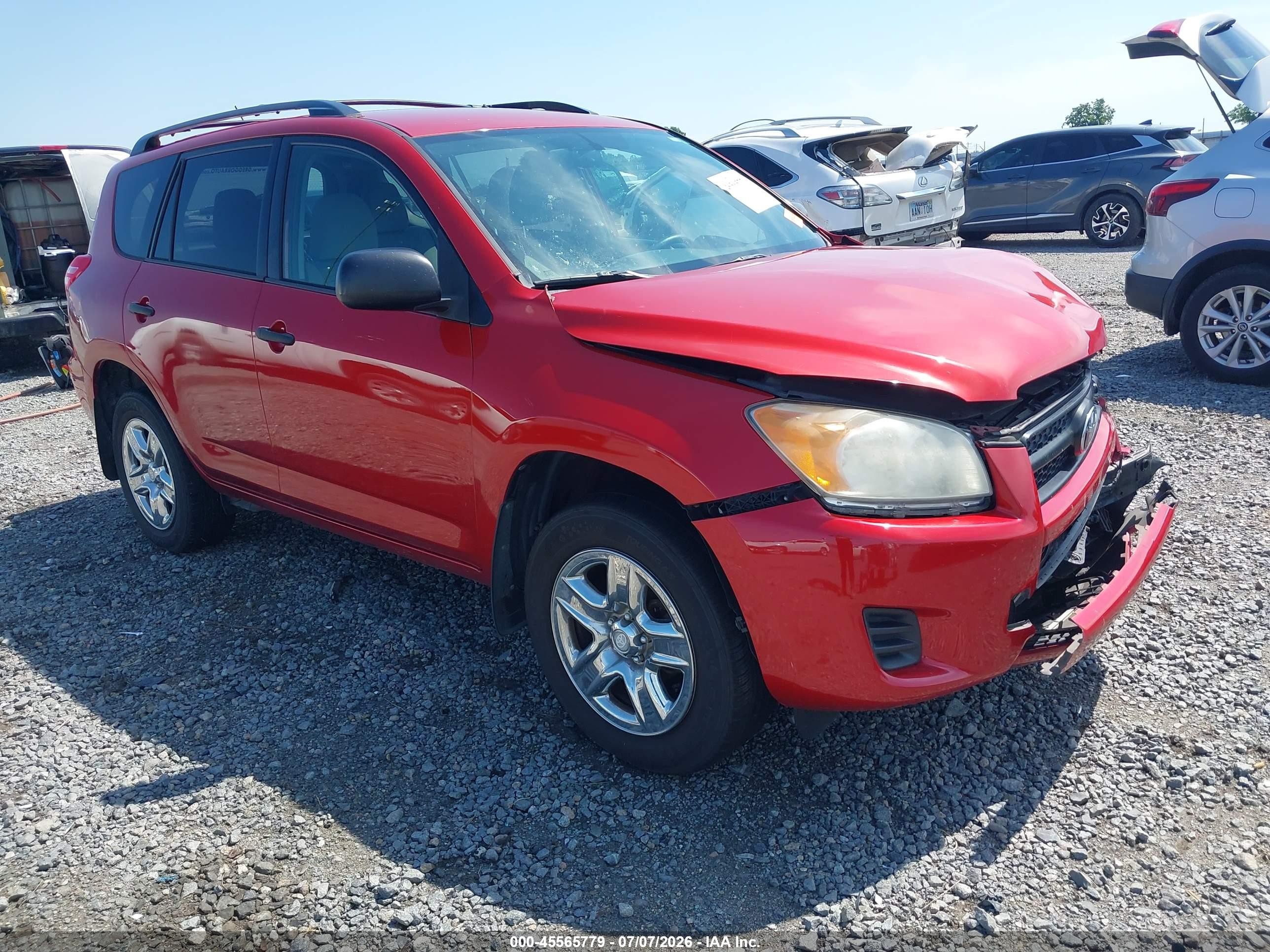 2012 Toyota Rav4   Красный vin: 2T3ZF4DV5CW143996