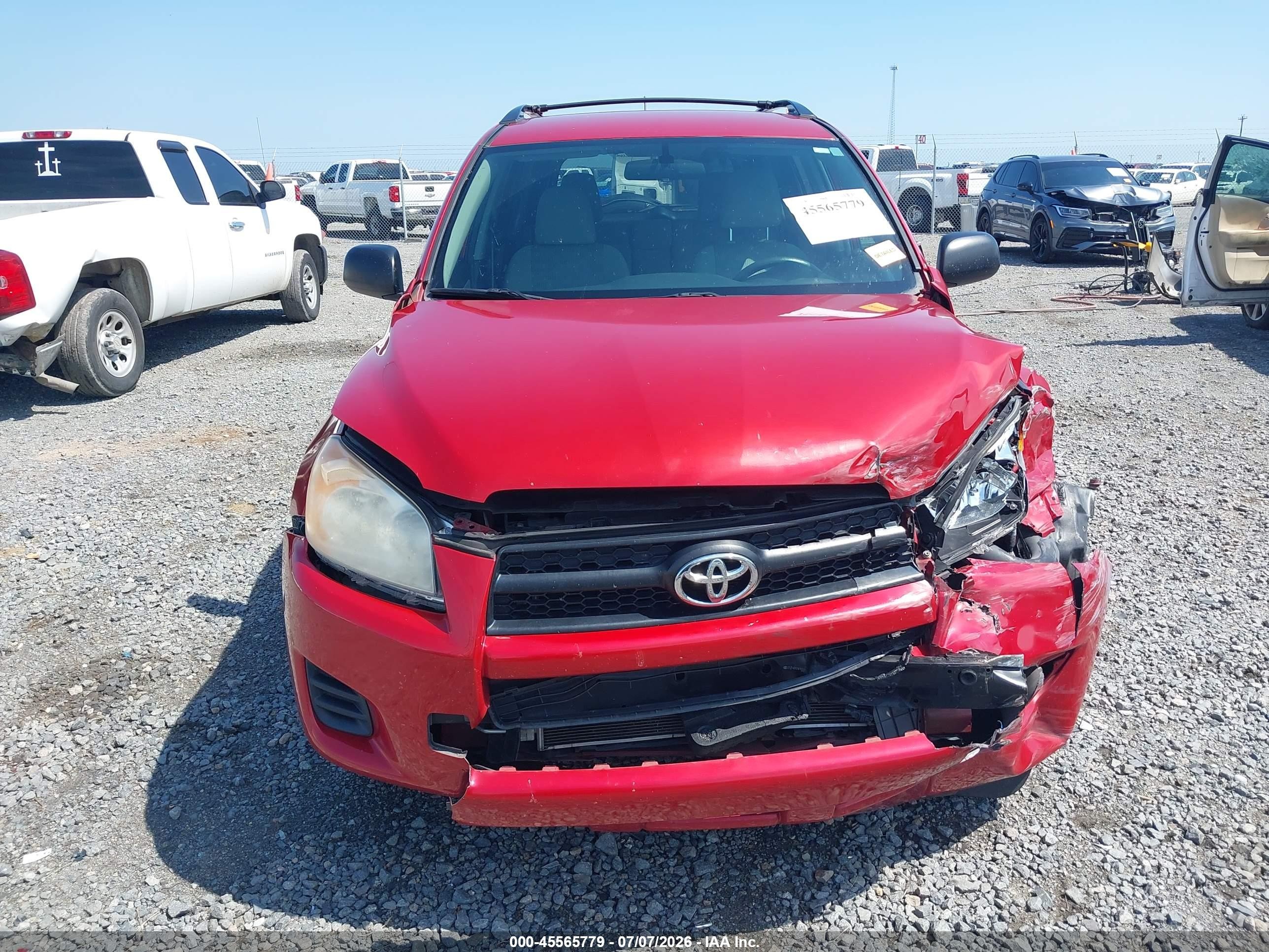 2012 Toyota Rav4   Красный vin: 2T3ZF4DV5CW143996
