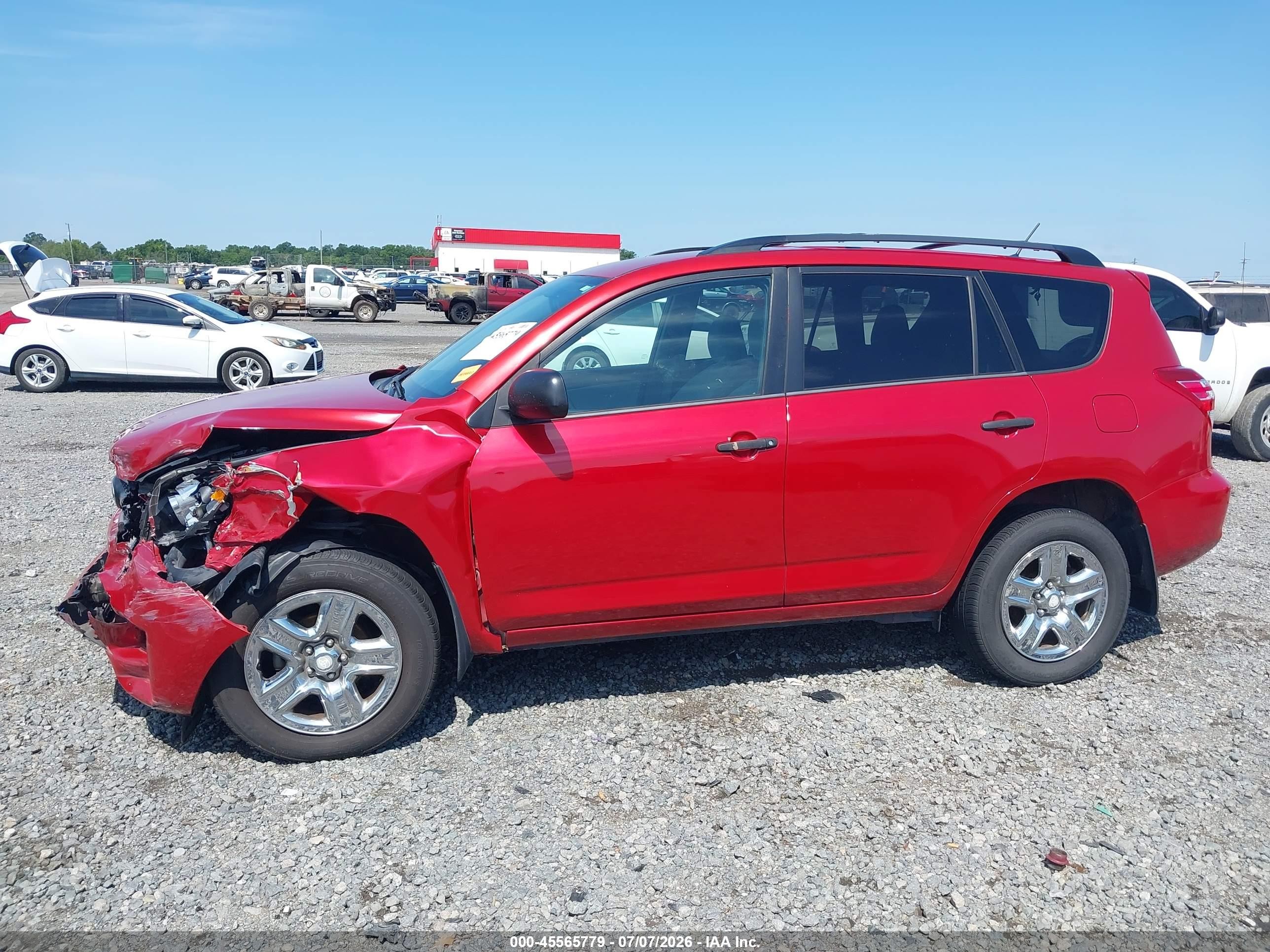 2012 Toyota Rav4   Красный vin: 2T3ZF4DV5CW143996