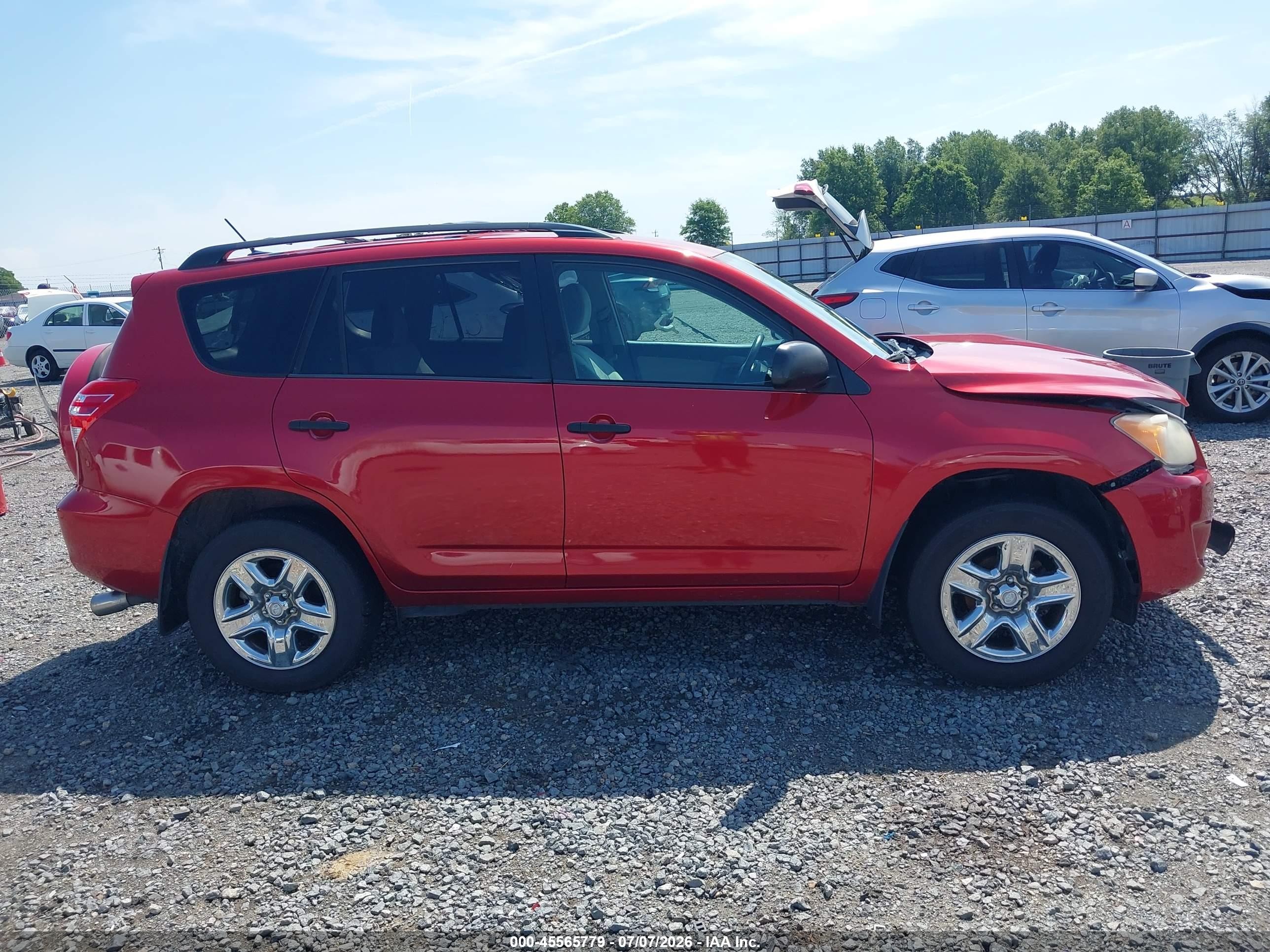 2012 Toyota Rav4   Красный vin: 2T3ZF4DV5CW143996