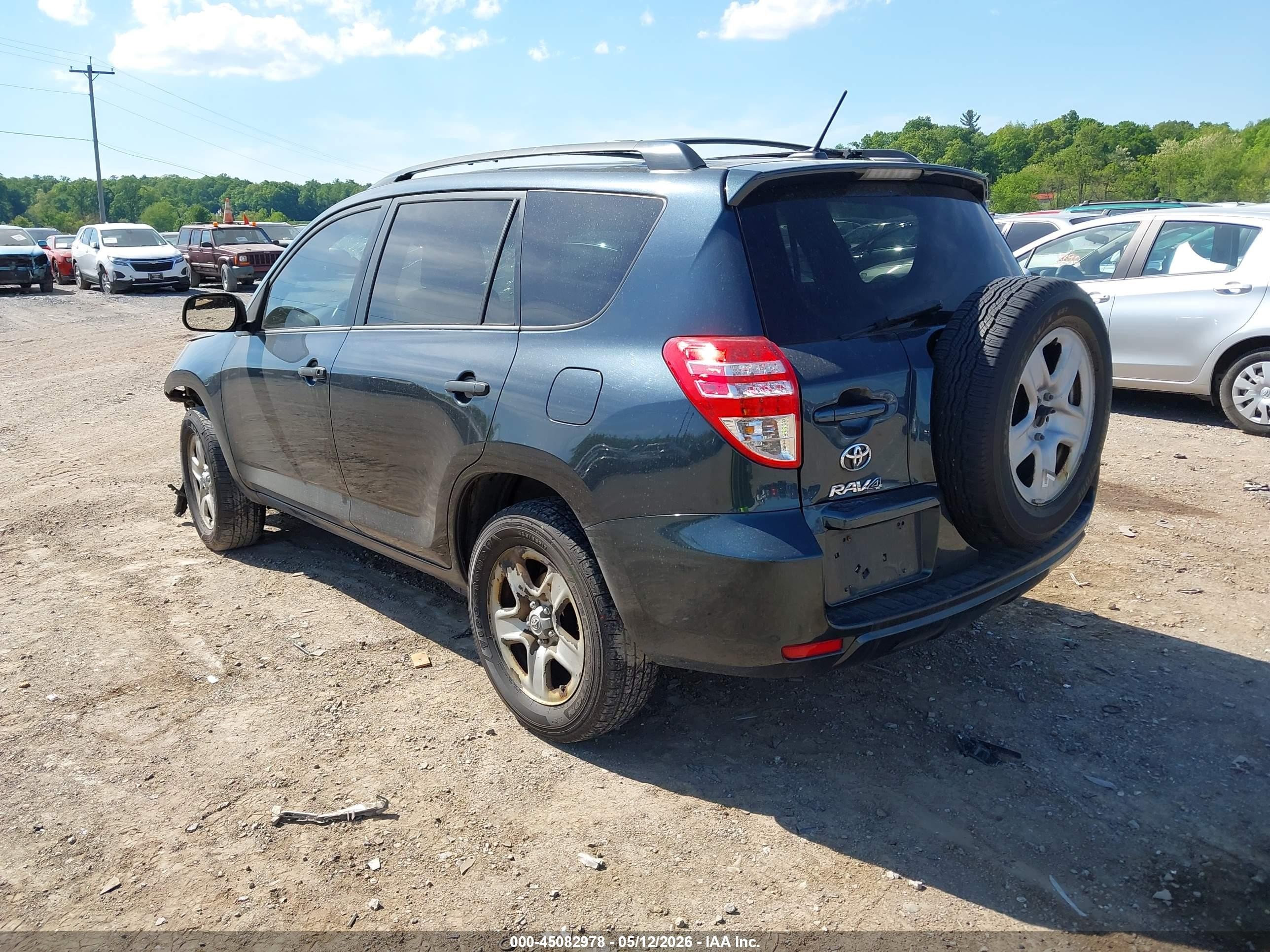 2012 Toyota Rav4   Pewter vin: 2T3ZF4DV5CW146378