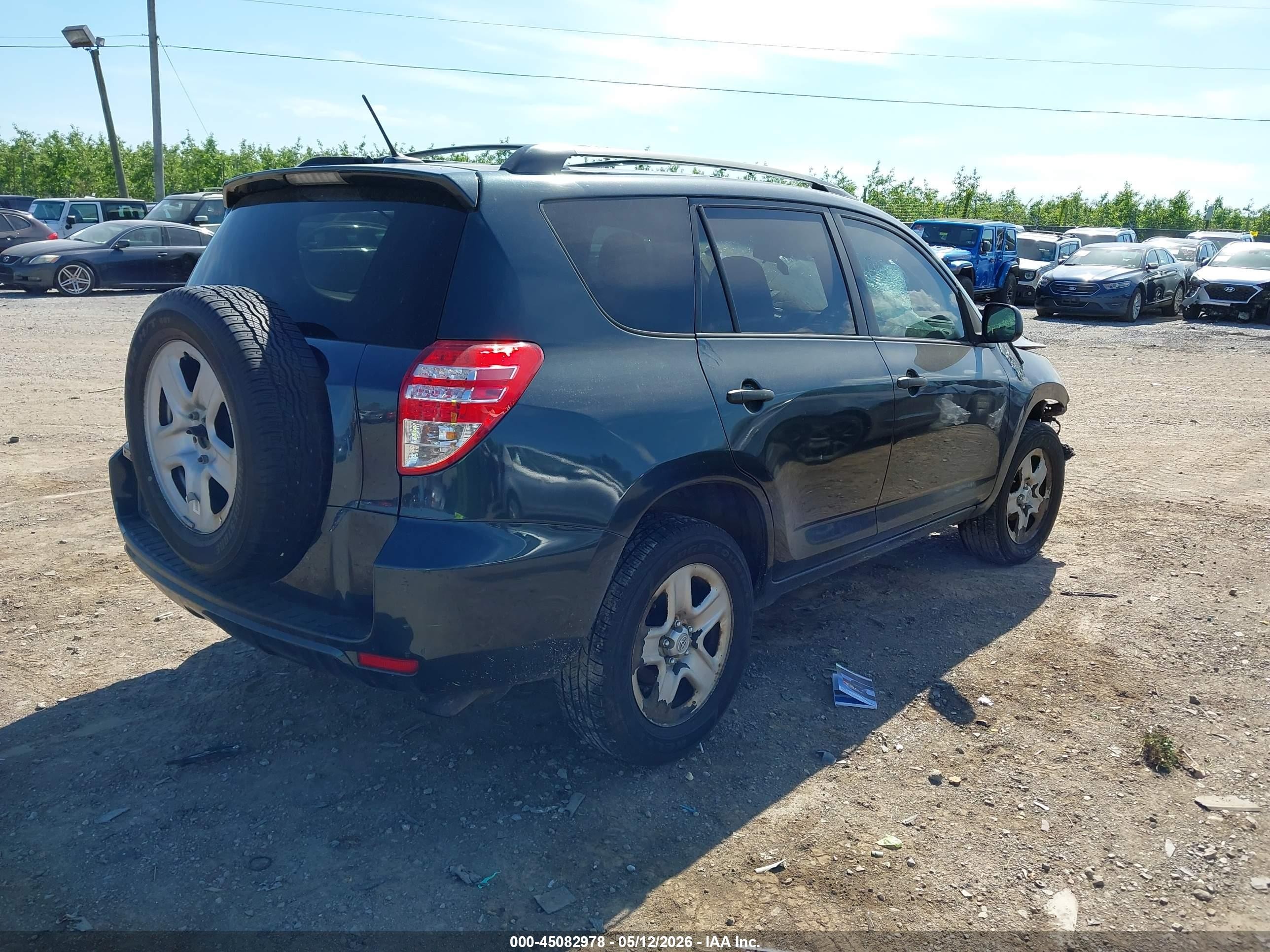 2012 Toyota Rav4   Pewter vin: 2T3ZF4DV5CW146378