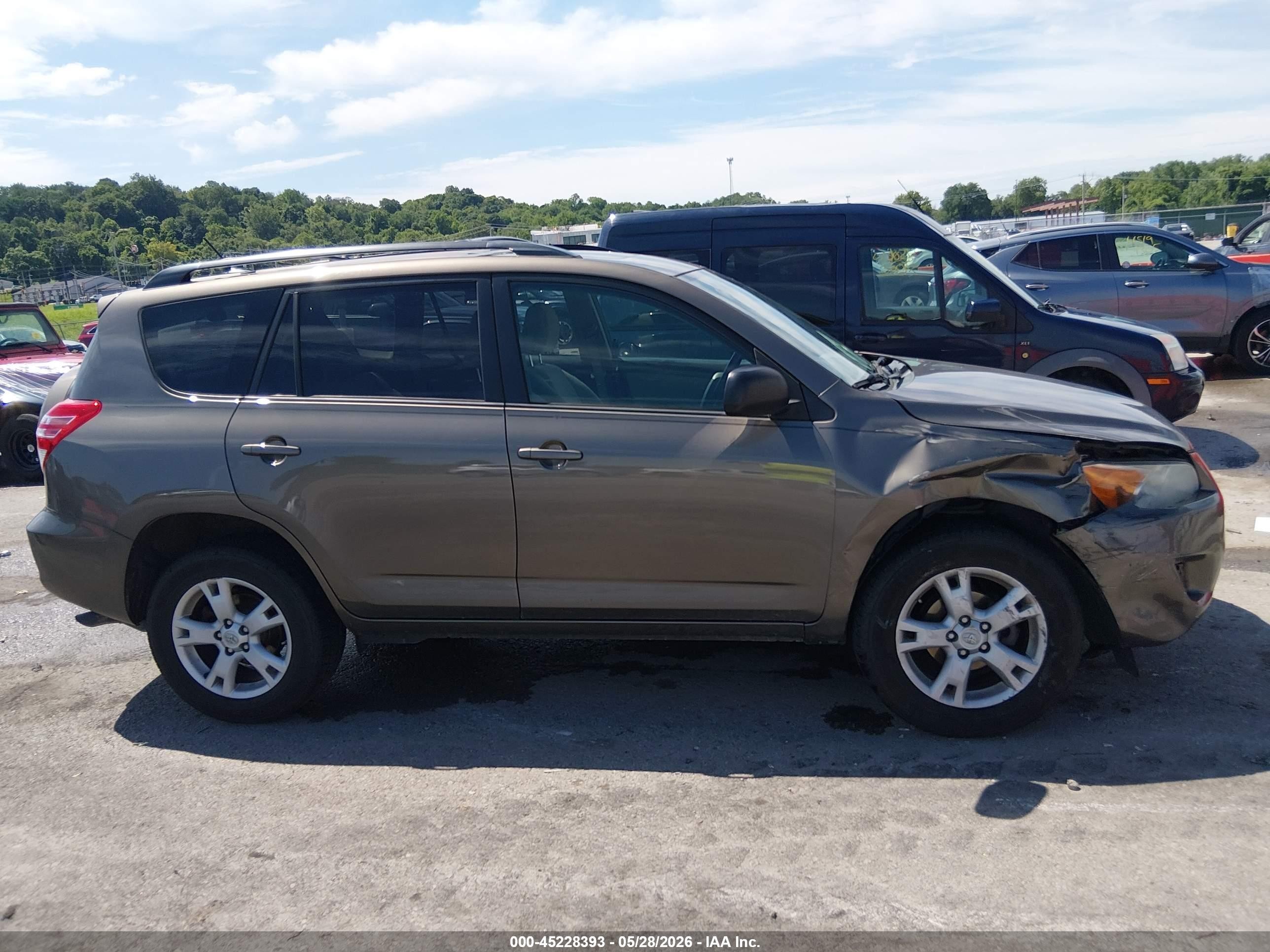 2012 Toyota Rav4 Gray vin: 2T3ZF4DV5CW153119
