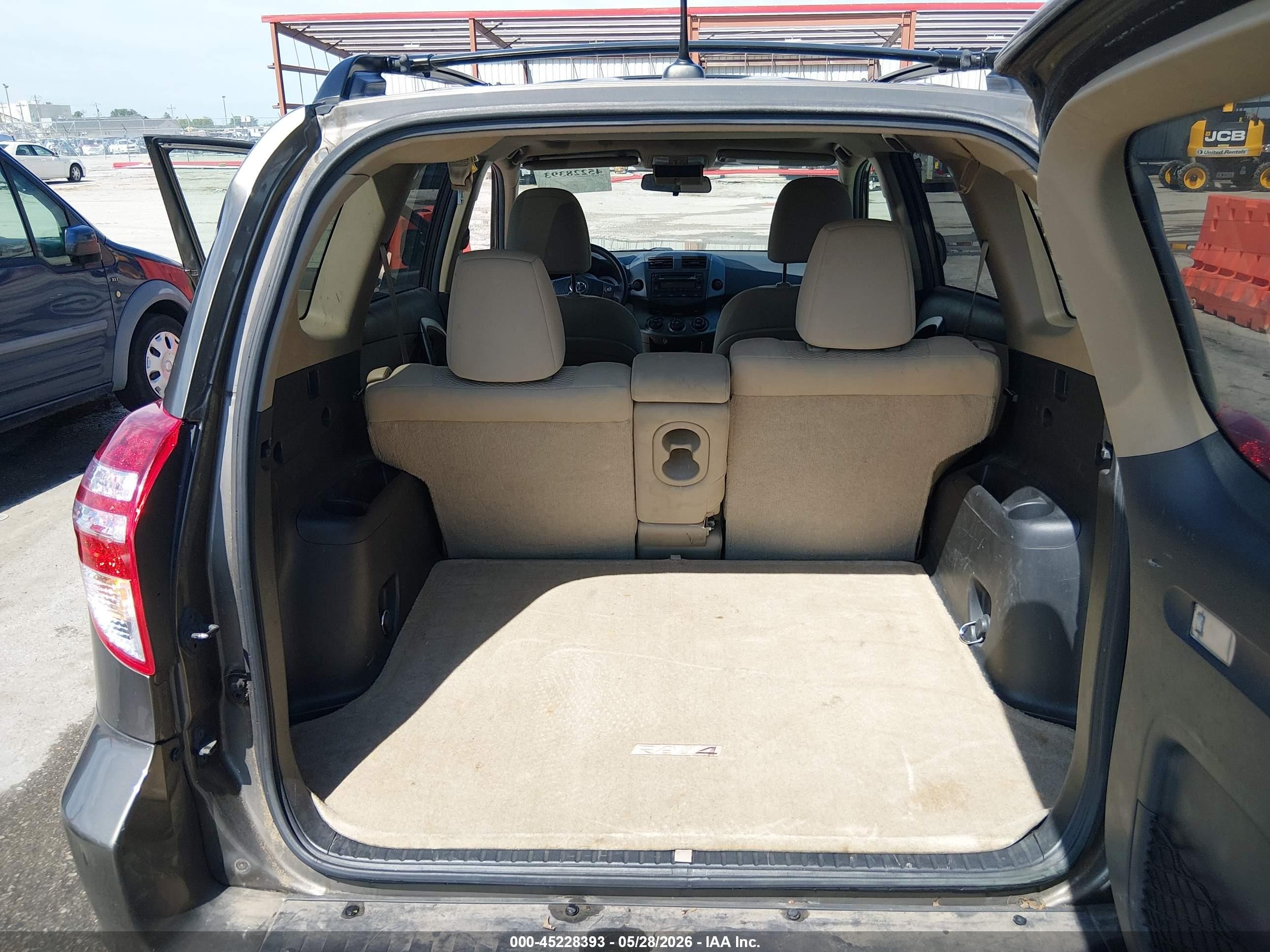 2012 Toyota Rav4 Gray vin: 2T3ZF4DV5CW153119