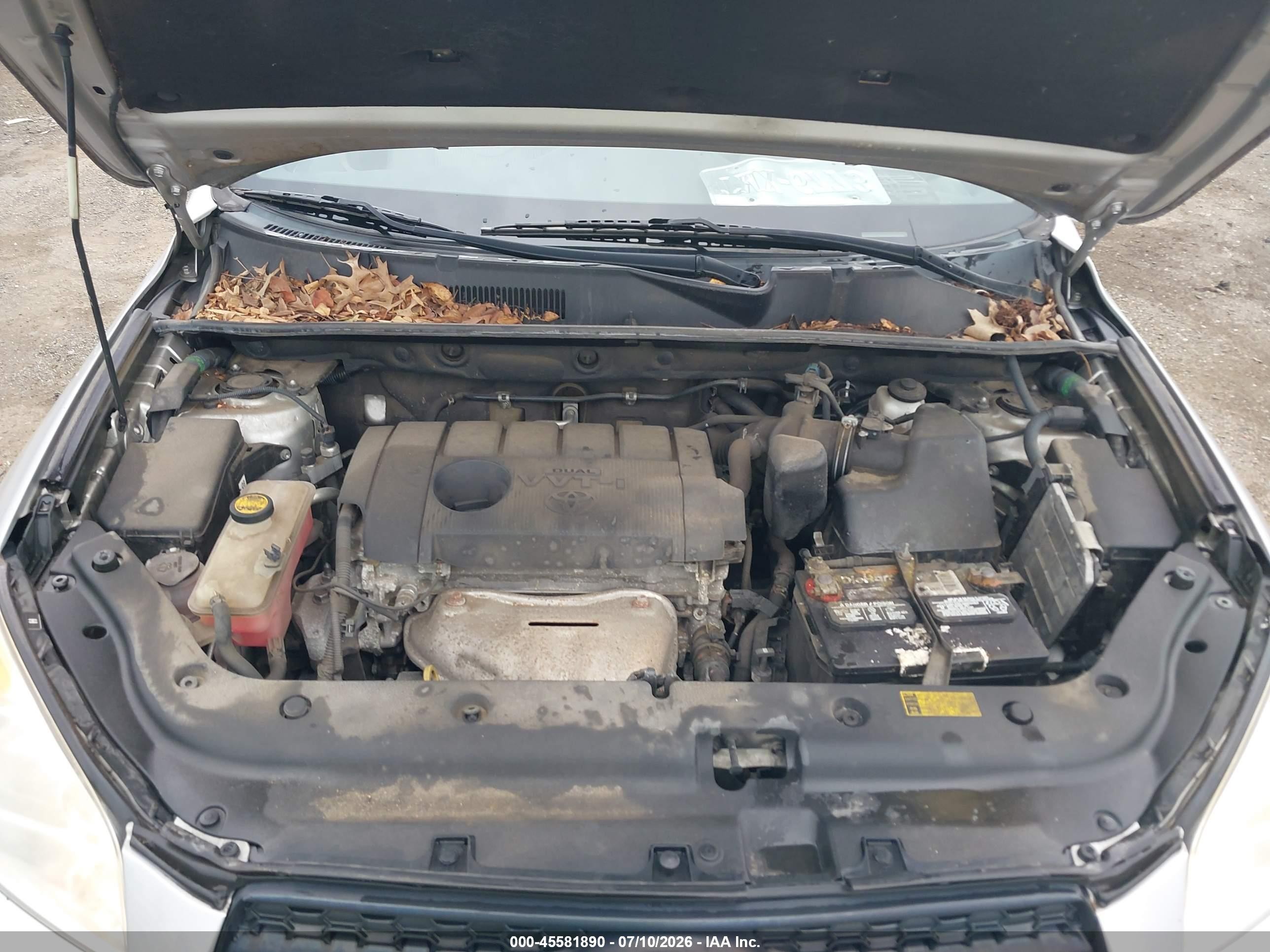 2012 Toyota Rav4 Silver vin: 2T3ZF4DV5CW155470