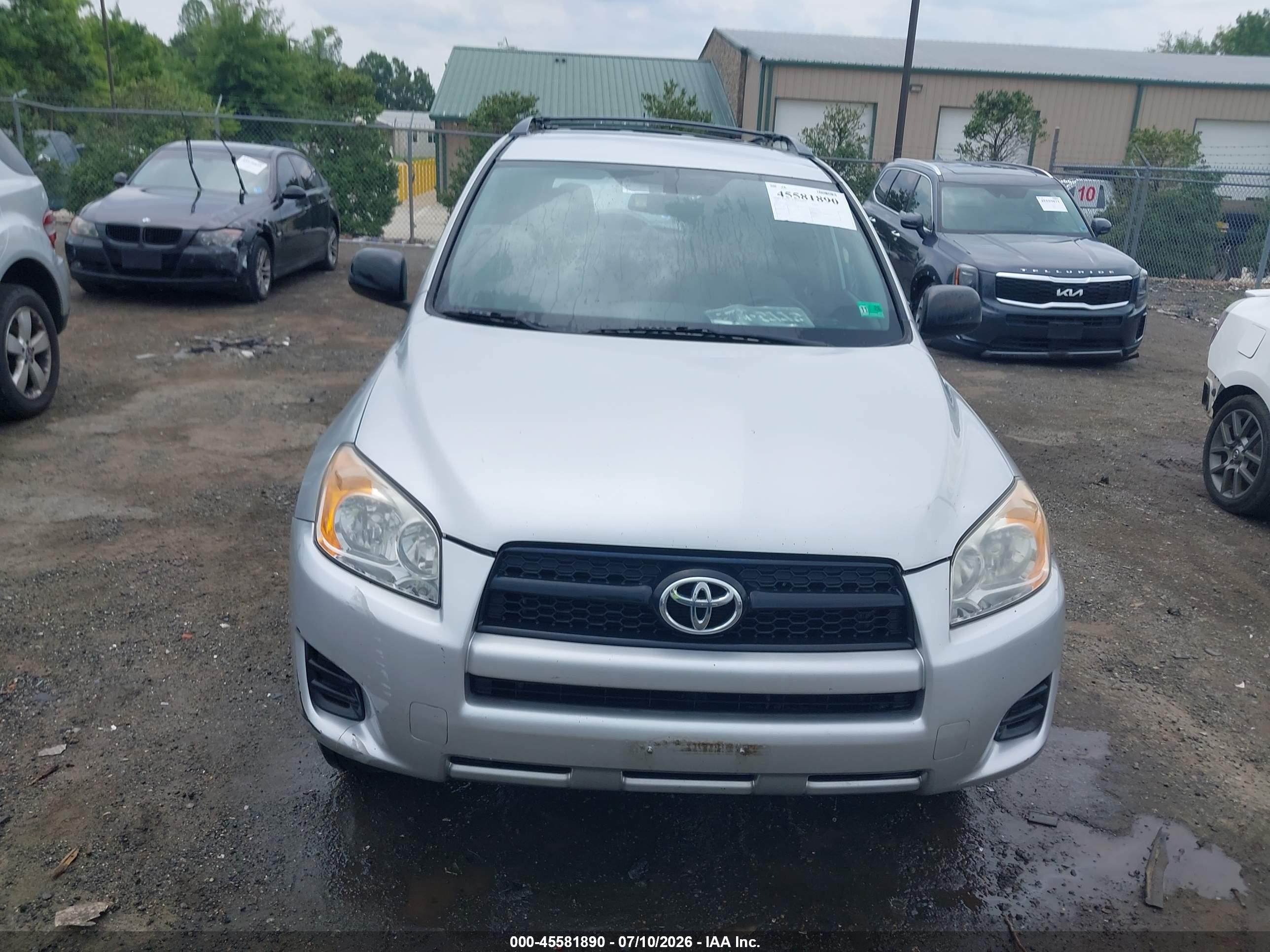 2012 Toyota Rav4 Silver vin: 2T3ZF4DV5CW155470
