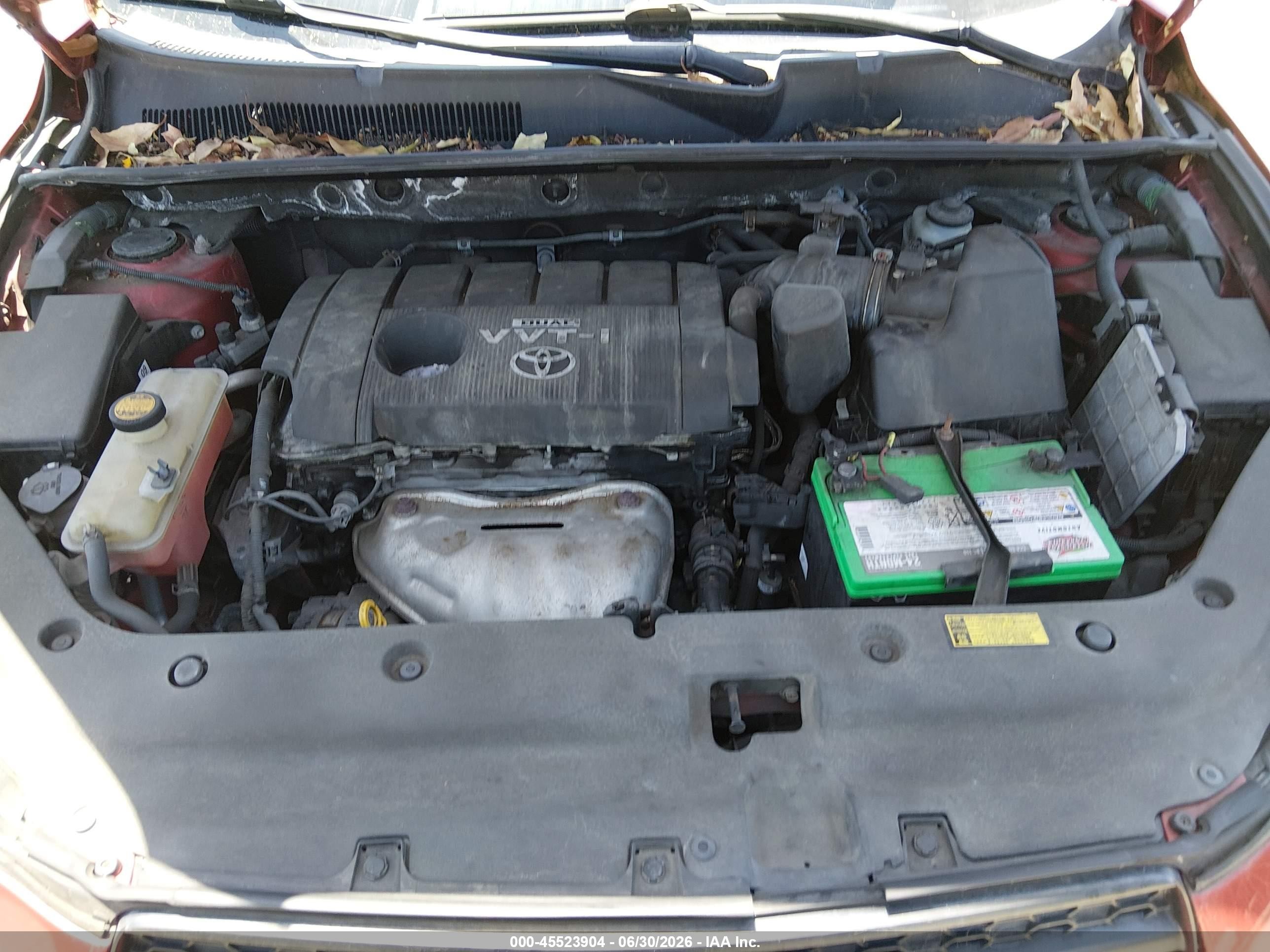2010 Toyota Rav4   Бордовый vin: 2T3ZF4DV6AW023461