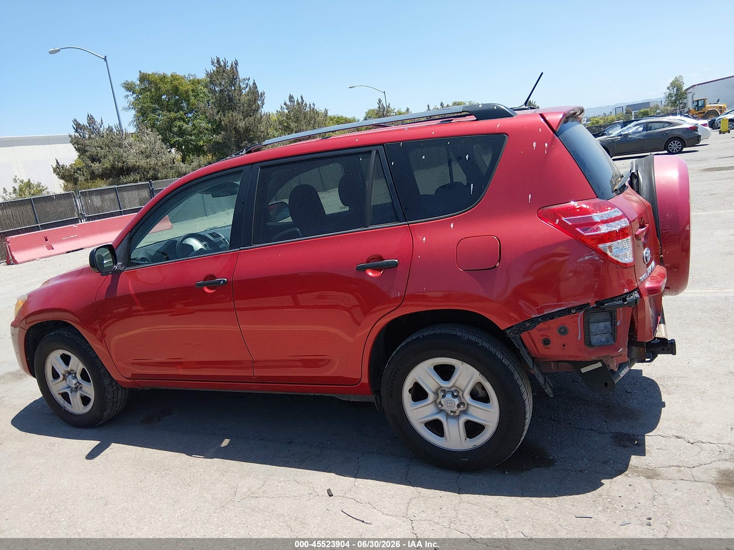 2010 Toyota Rav4   Бордовый vin: 2T3ZF4DV6AW023461