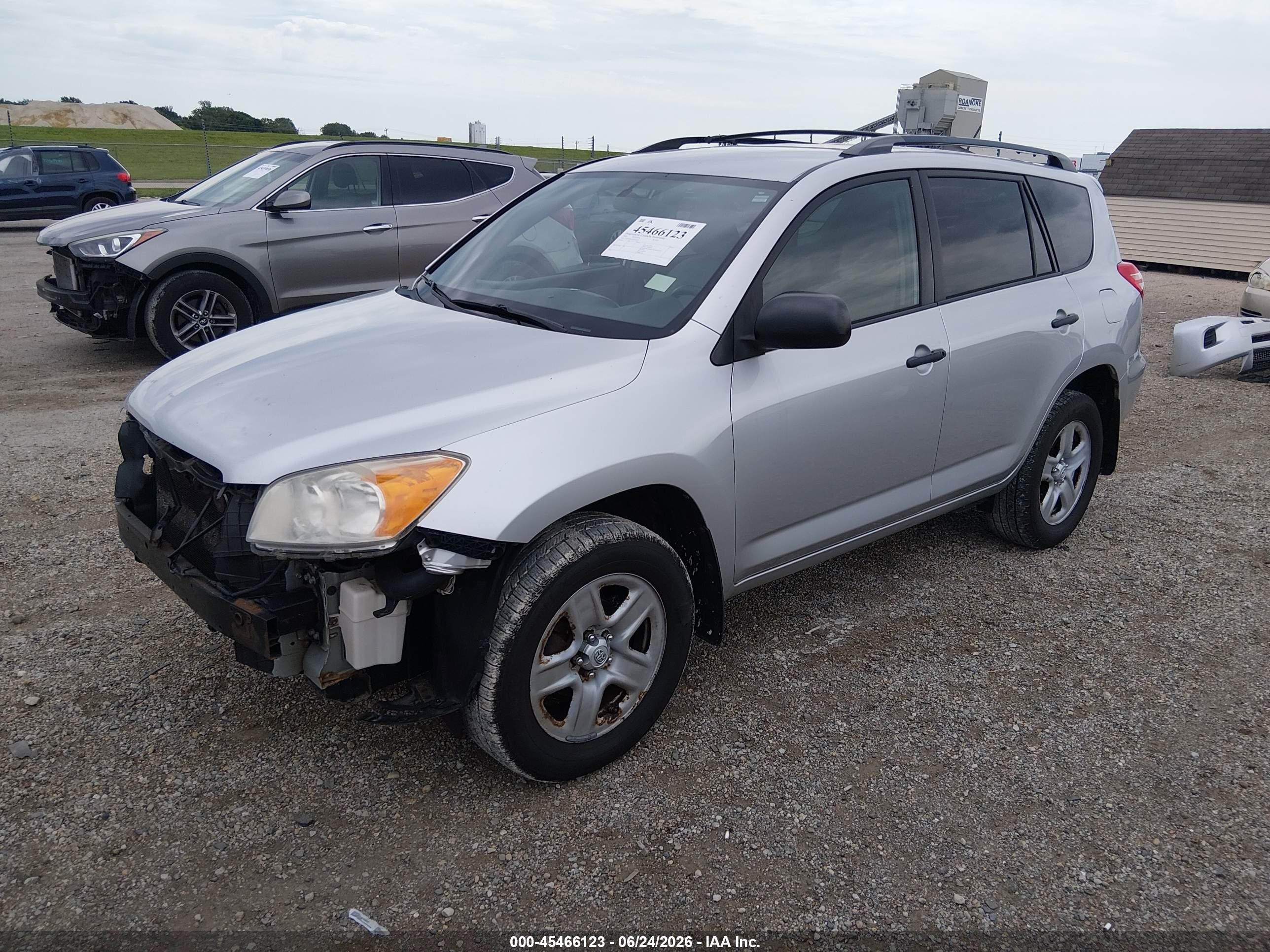 2010 Toyota Rav4   Silver vin: 2T3ZF4DV6AW036632
