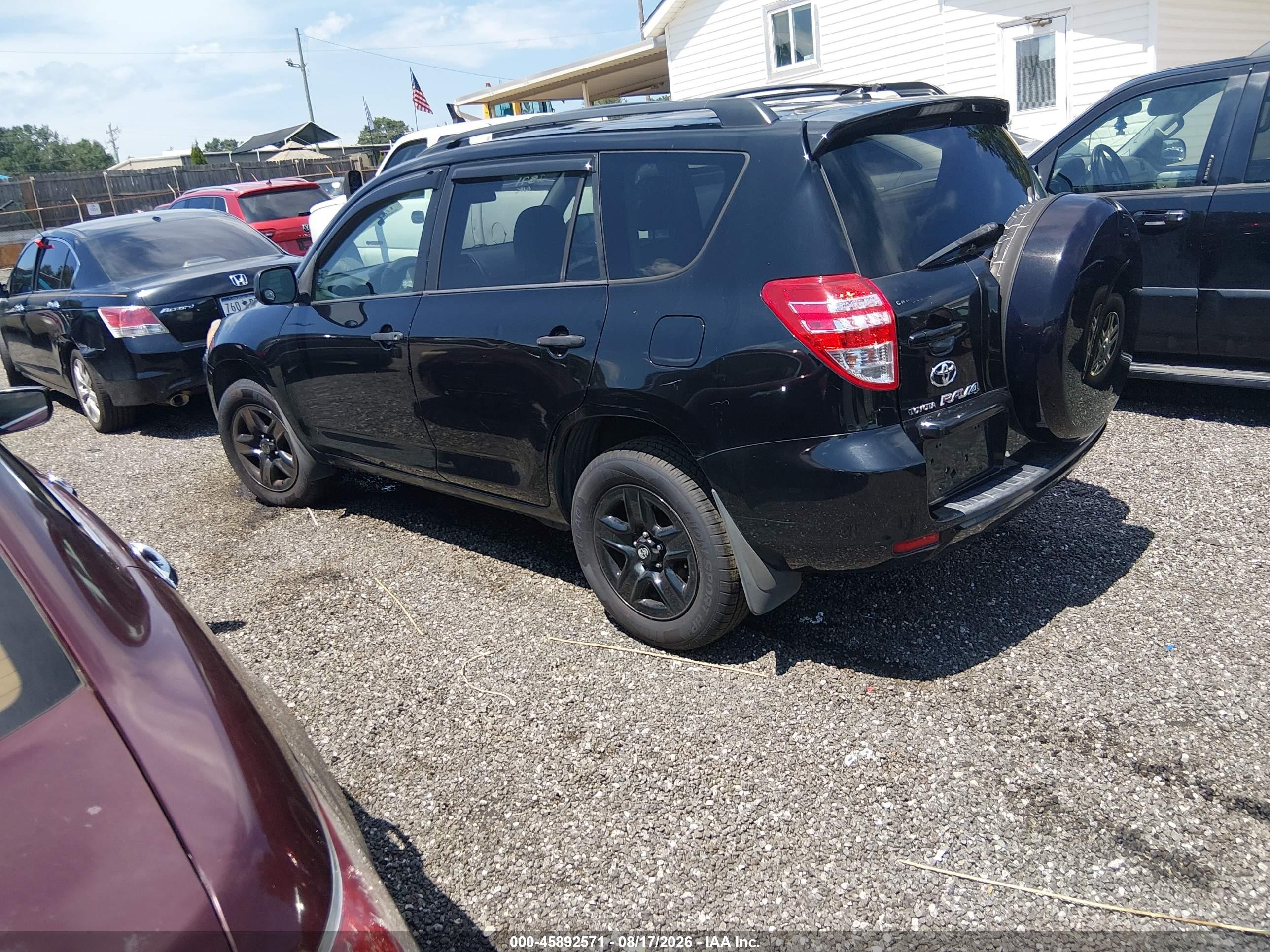 2010 Toyota Rav4   Black vin: 2T3ZF4DV6AW043001