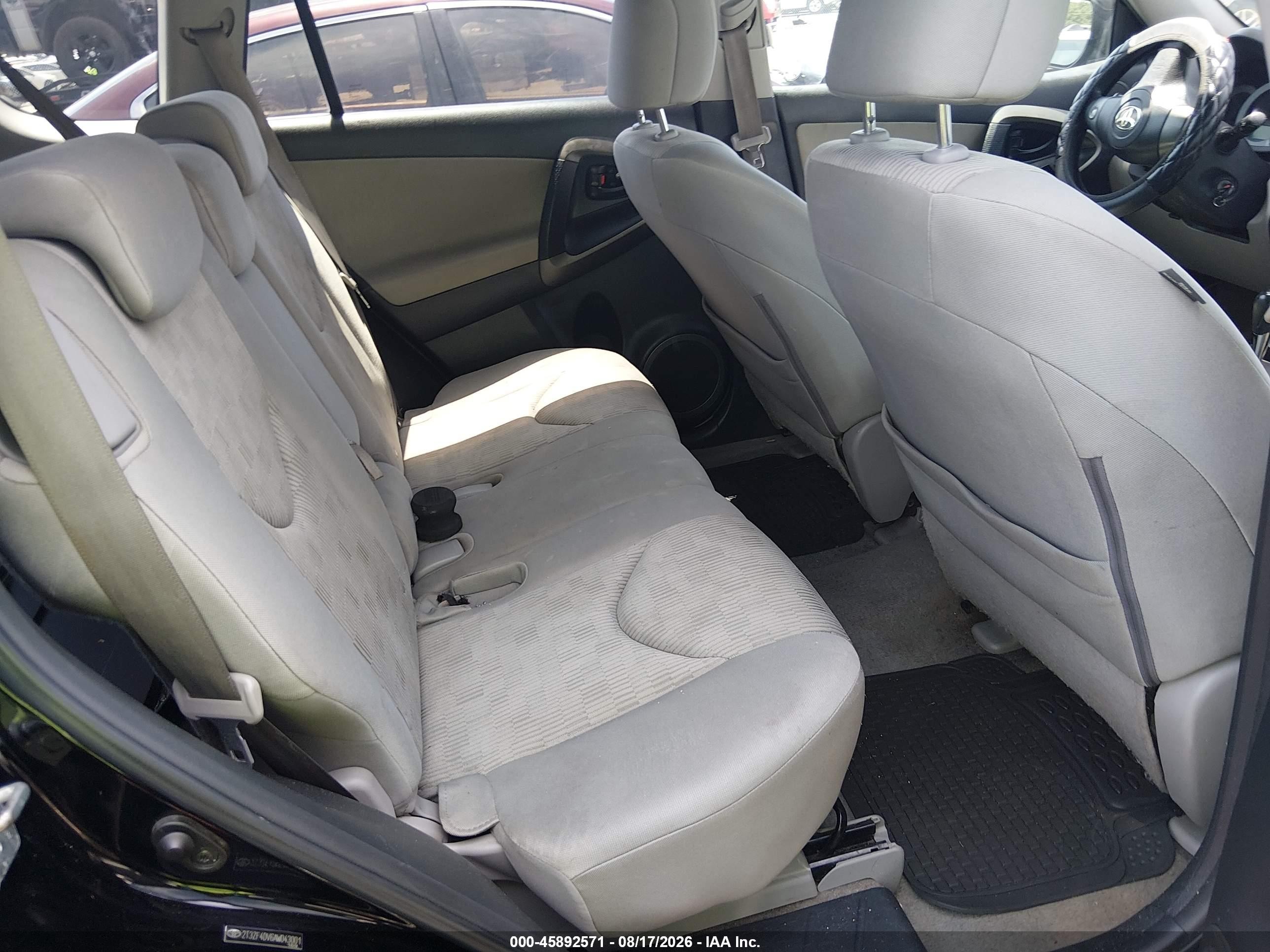 2010 Toyota Rav4   Black vin: 2T3ZF4DV6AW043001