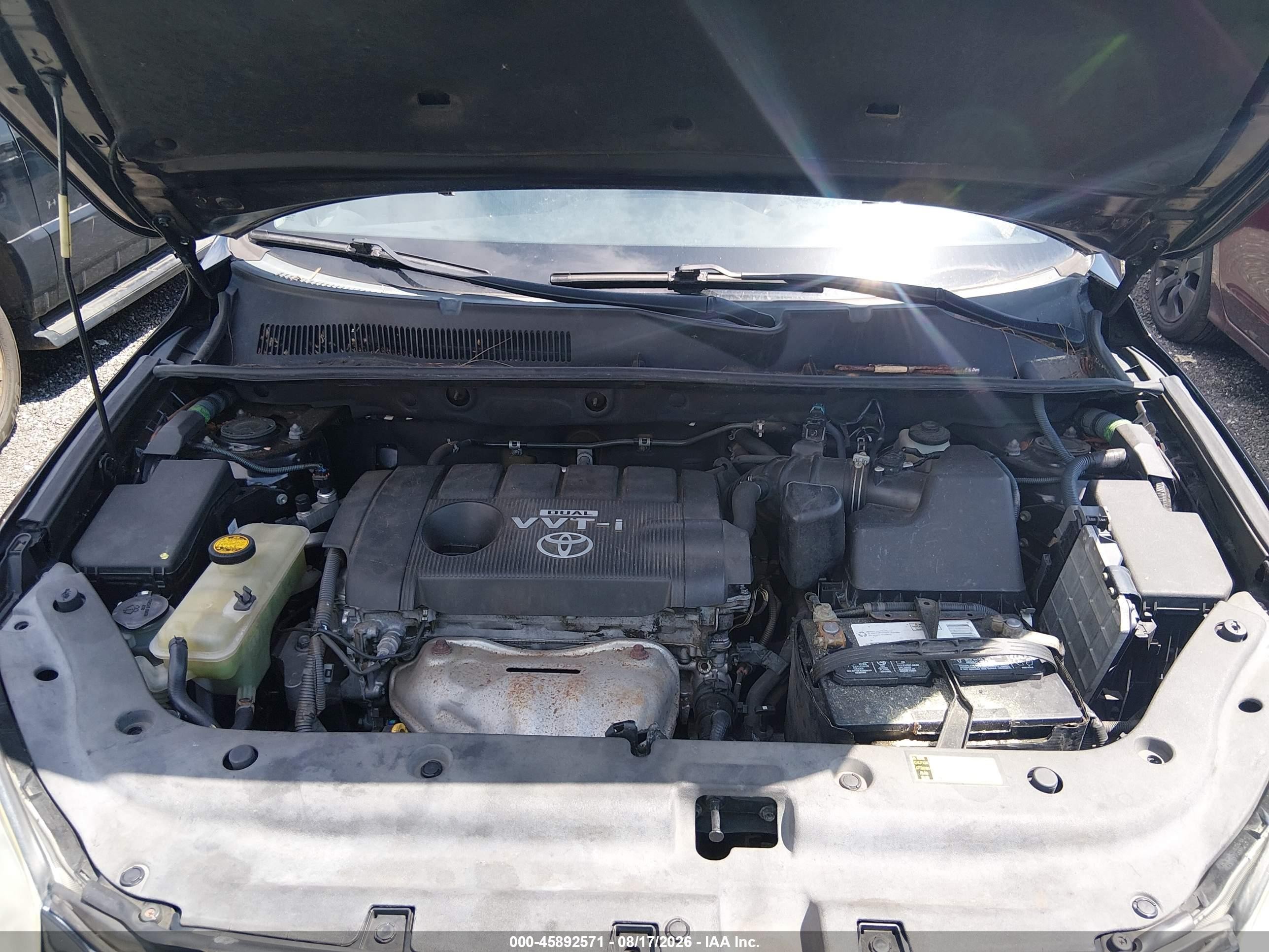 2010 Toyota Rav4   Black vin: 2T3ZF4DV6AW043001