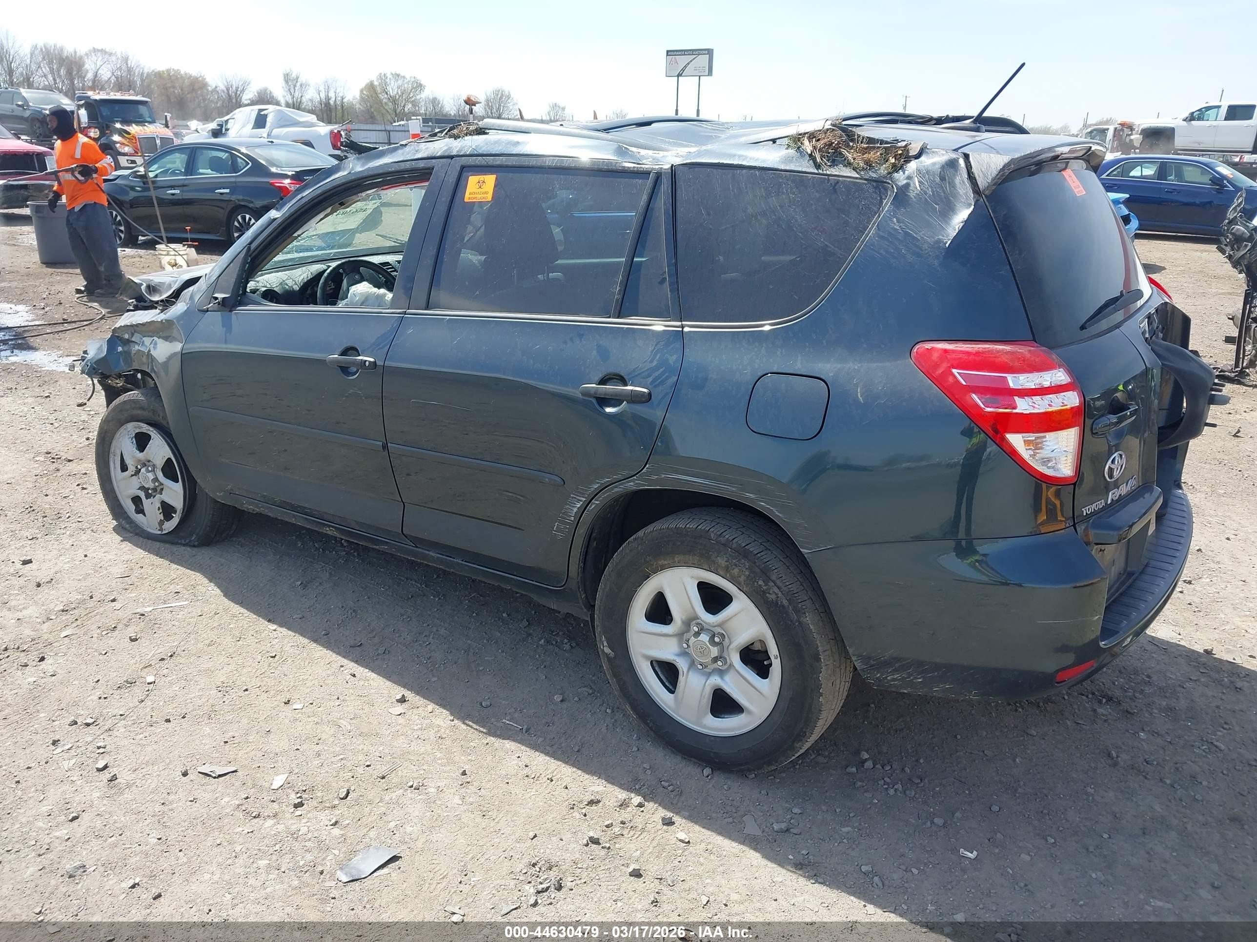 2010 Toyota Rav4   Dark Blue vin: 2T3ZF4DV6AW044360
