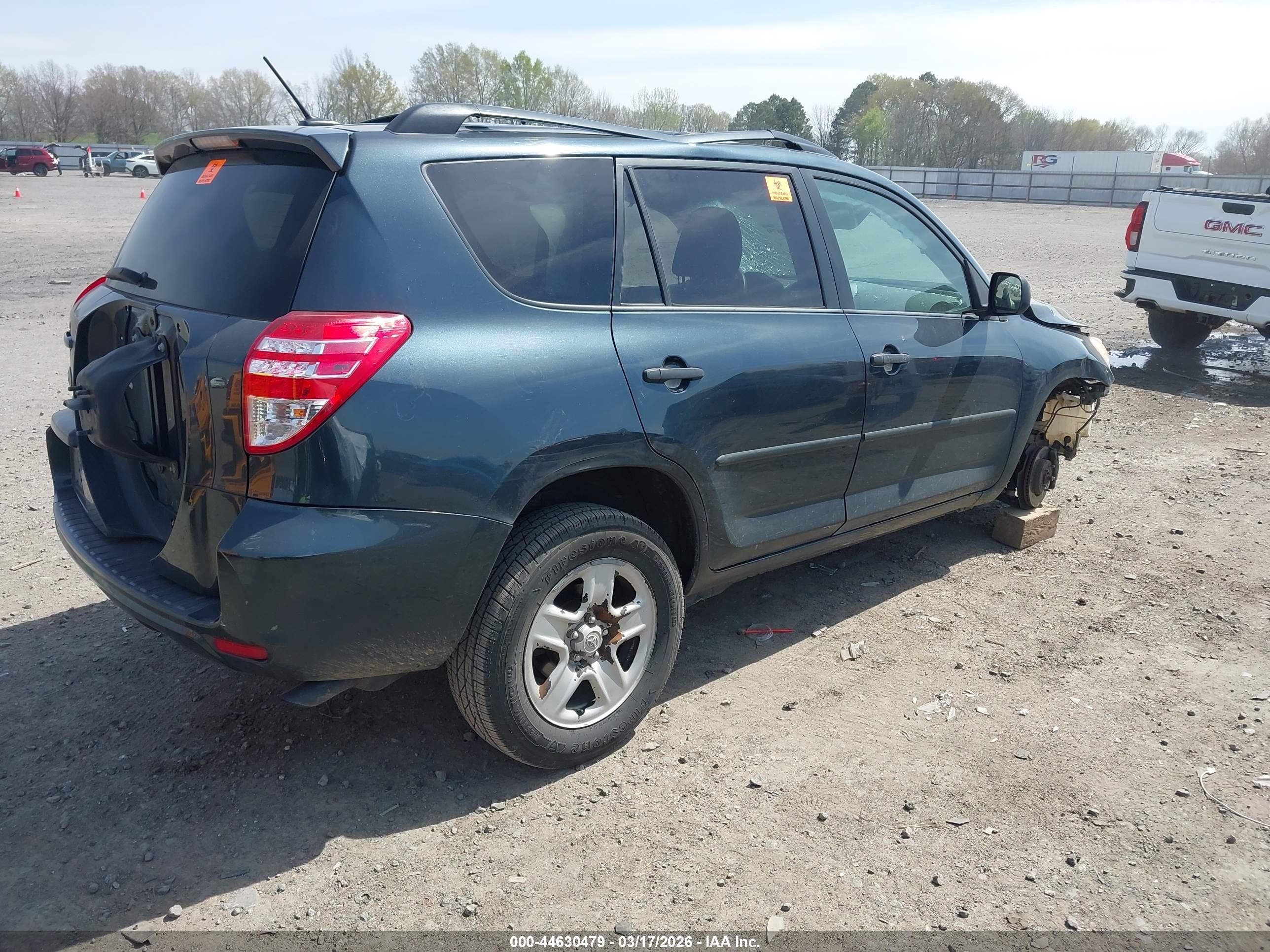 2010 Toyota Rav4   Dark Blue vin: 2T3ZF4DV6AW044360