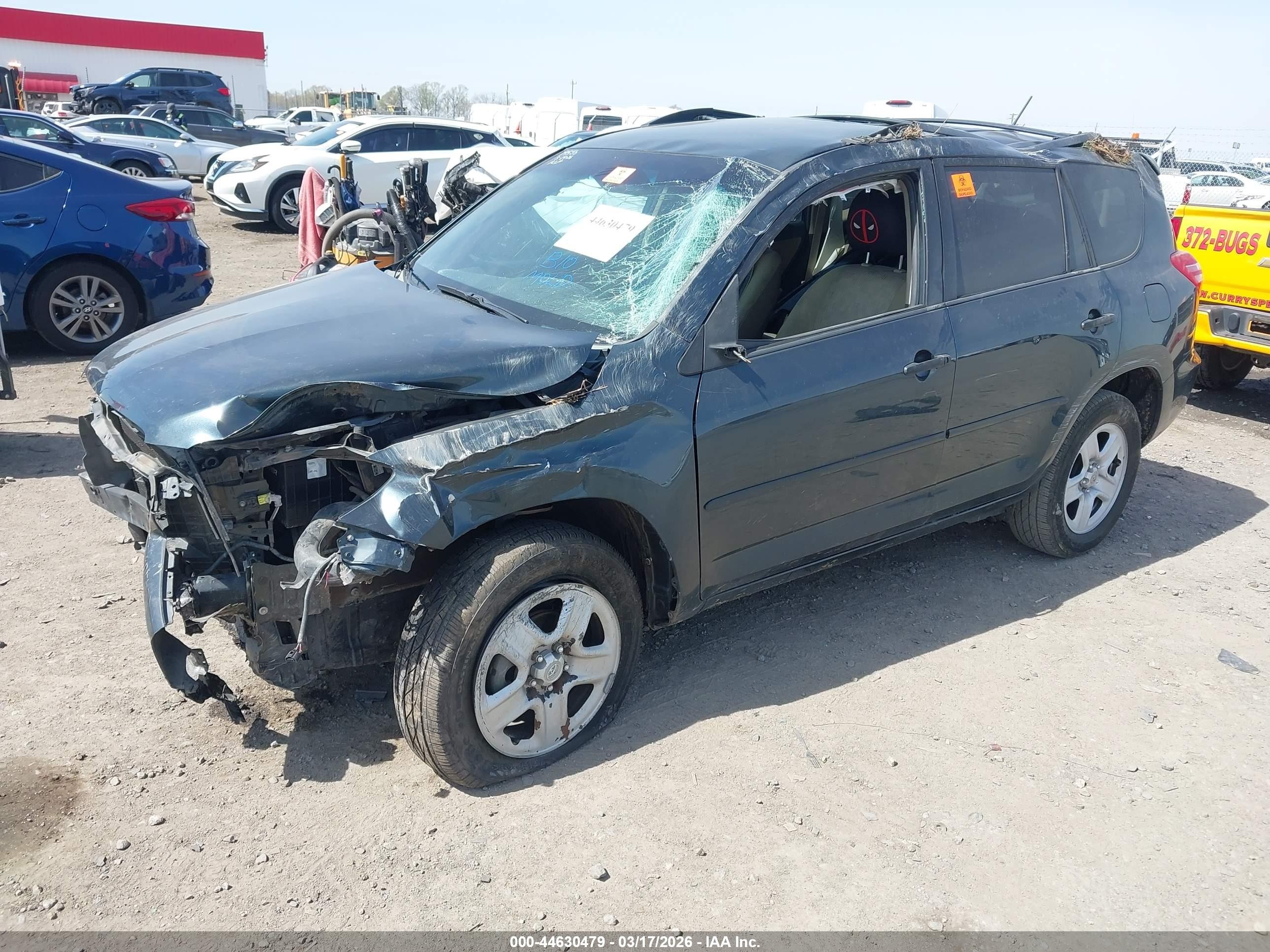 2010 Toyota Rav4   Dark Blue vin: 2T3ZF4DV6AW044360