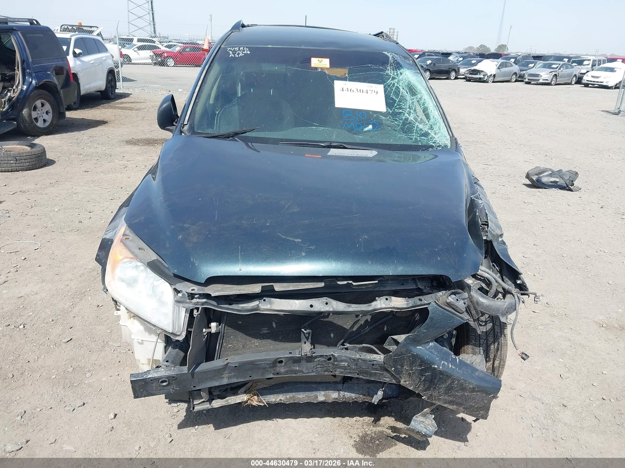 2010 Toyota Rav4   Dark Blue vin: 2T3ZF4DV6AW044360