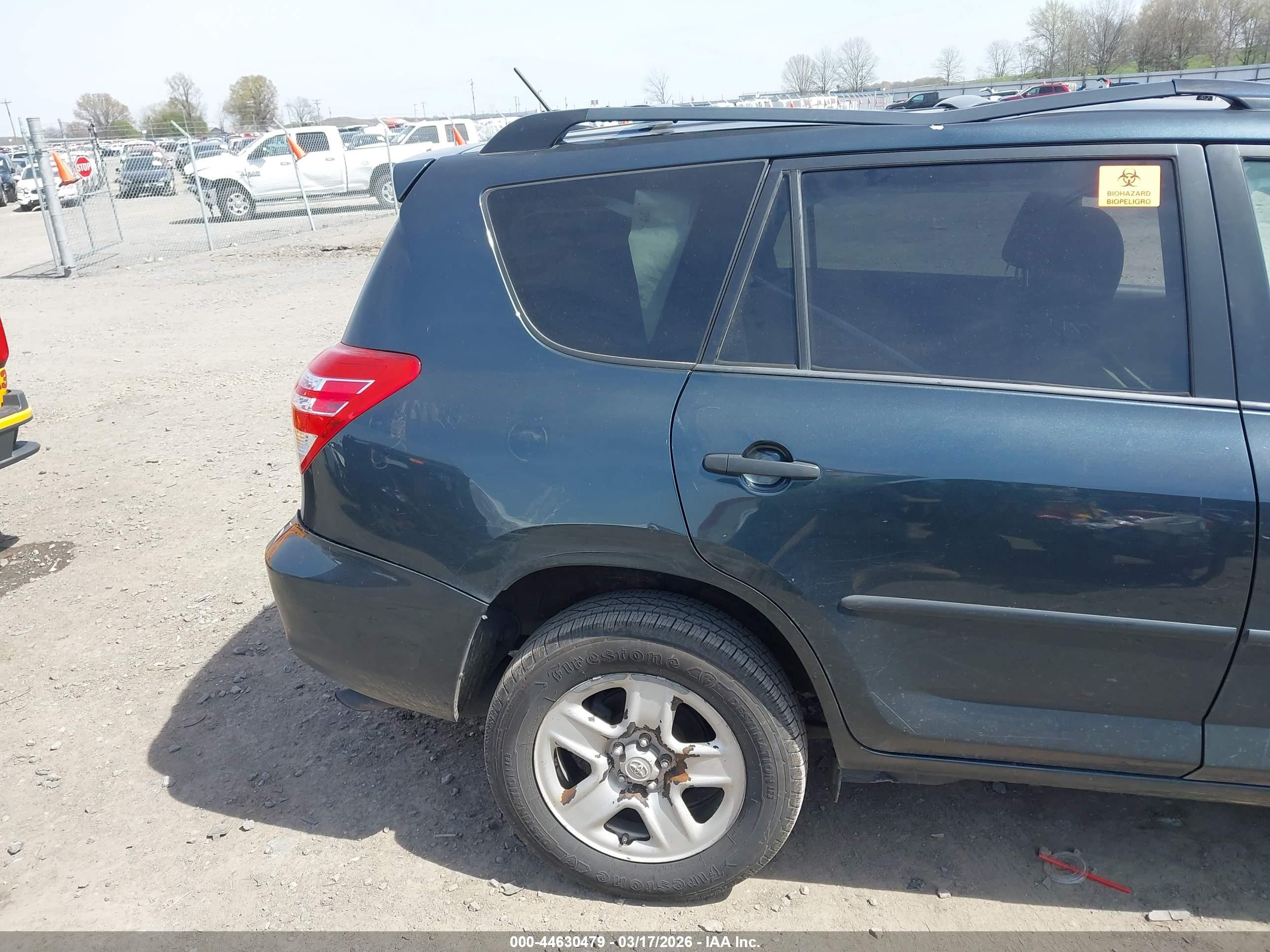 2010 Toyota Rav4   Dark Blue vin: 2T3ZF4DV6AW044360
