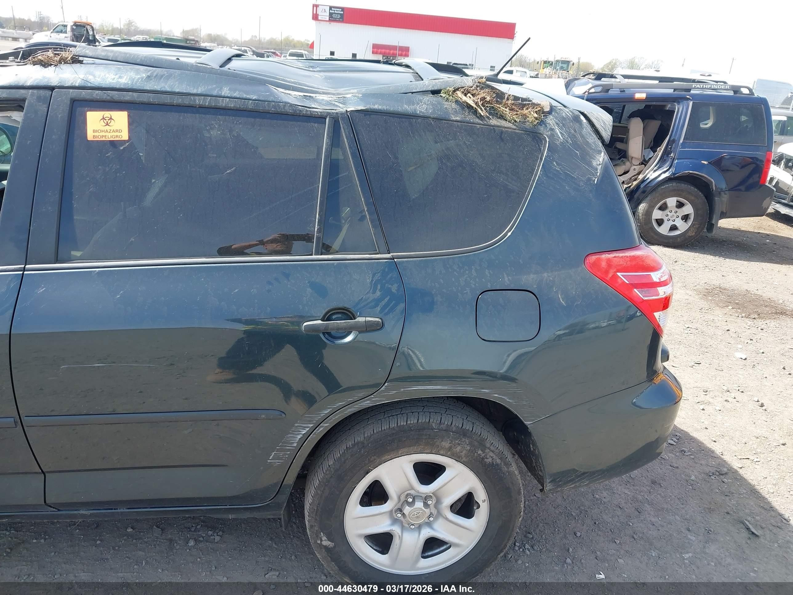 2010 Toyota Rav4   Dark Blue vin: 2T3ZF4DV6AW044360