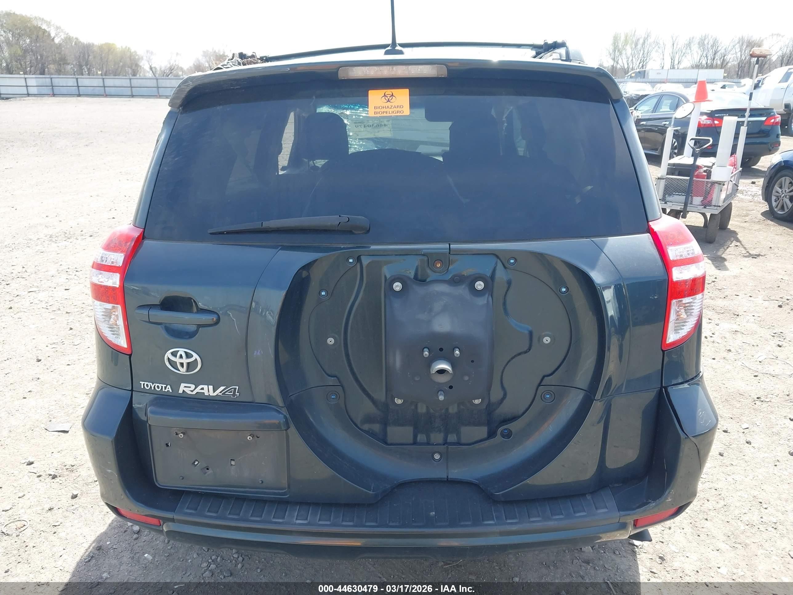 2010 Toyota Rav4   Dark Blue vin: 2T3ZF4DV6AW044360