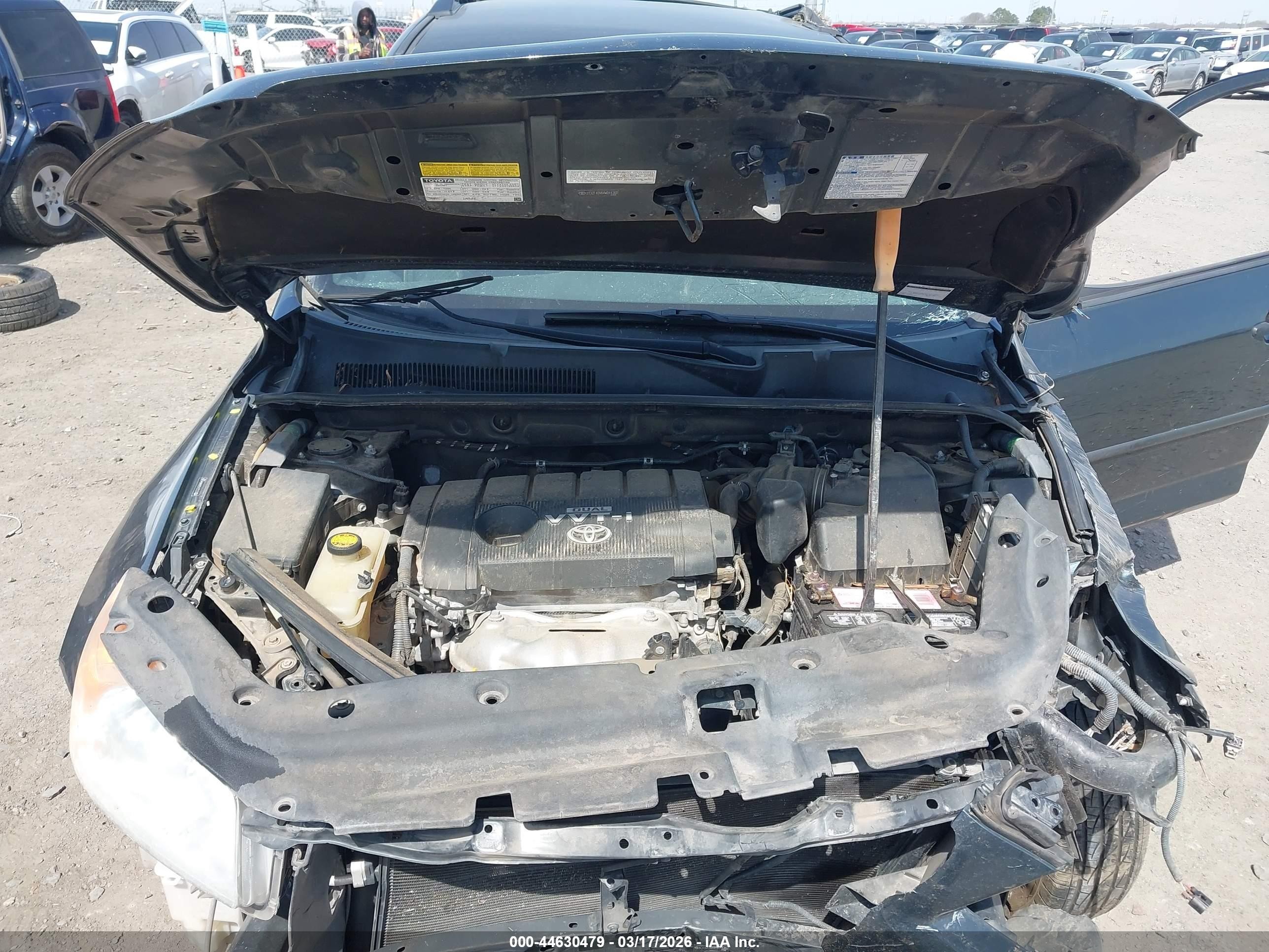 2010 Toyota Rav4   Dark Blue vin: 2T3ZF4DV6AW044360