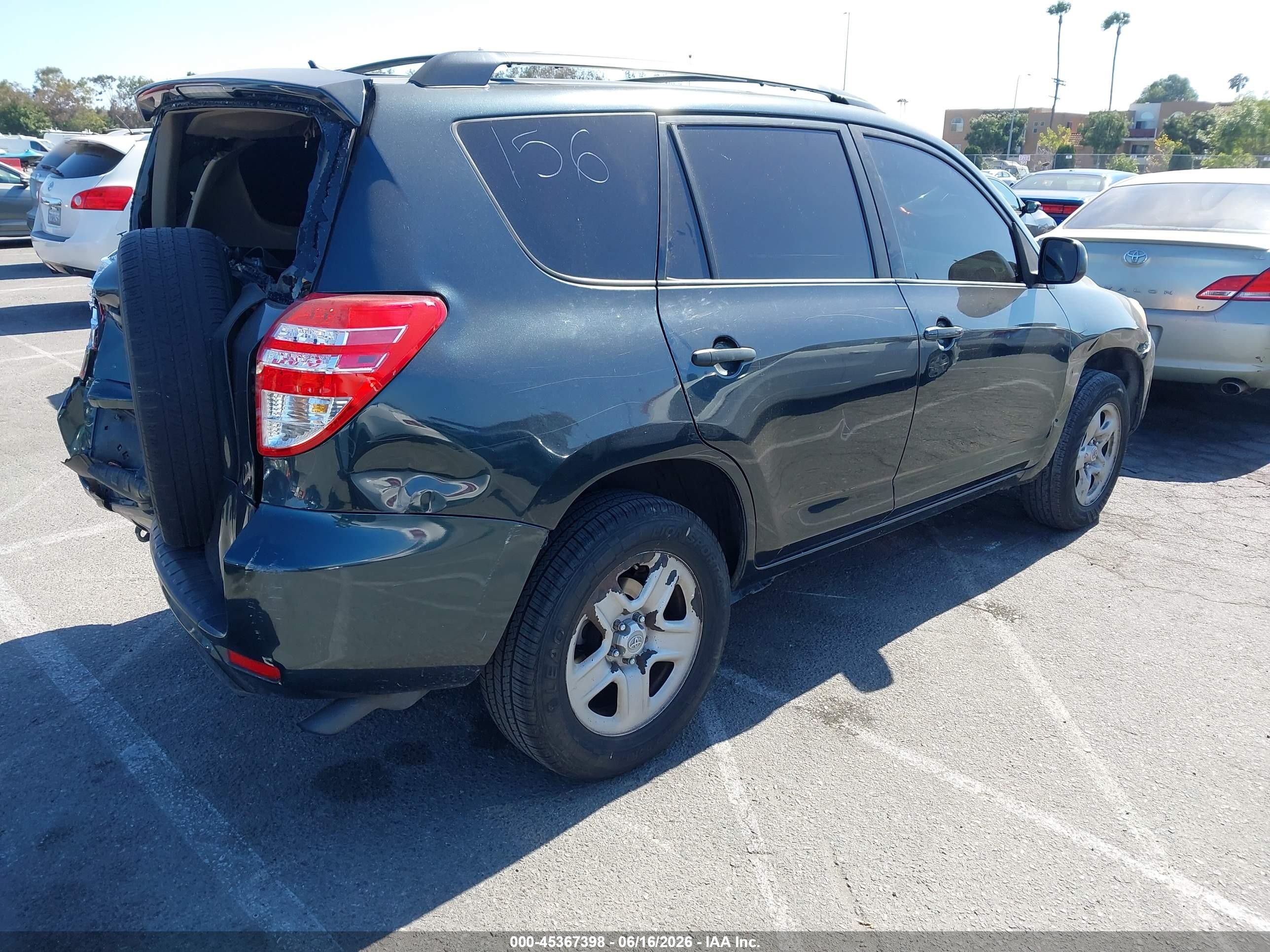 2010 Toyota Rav4   Dark Blue vin: 2T3ZF4DV6AW045847