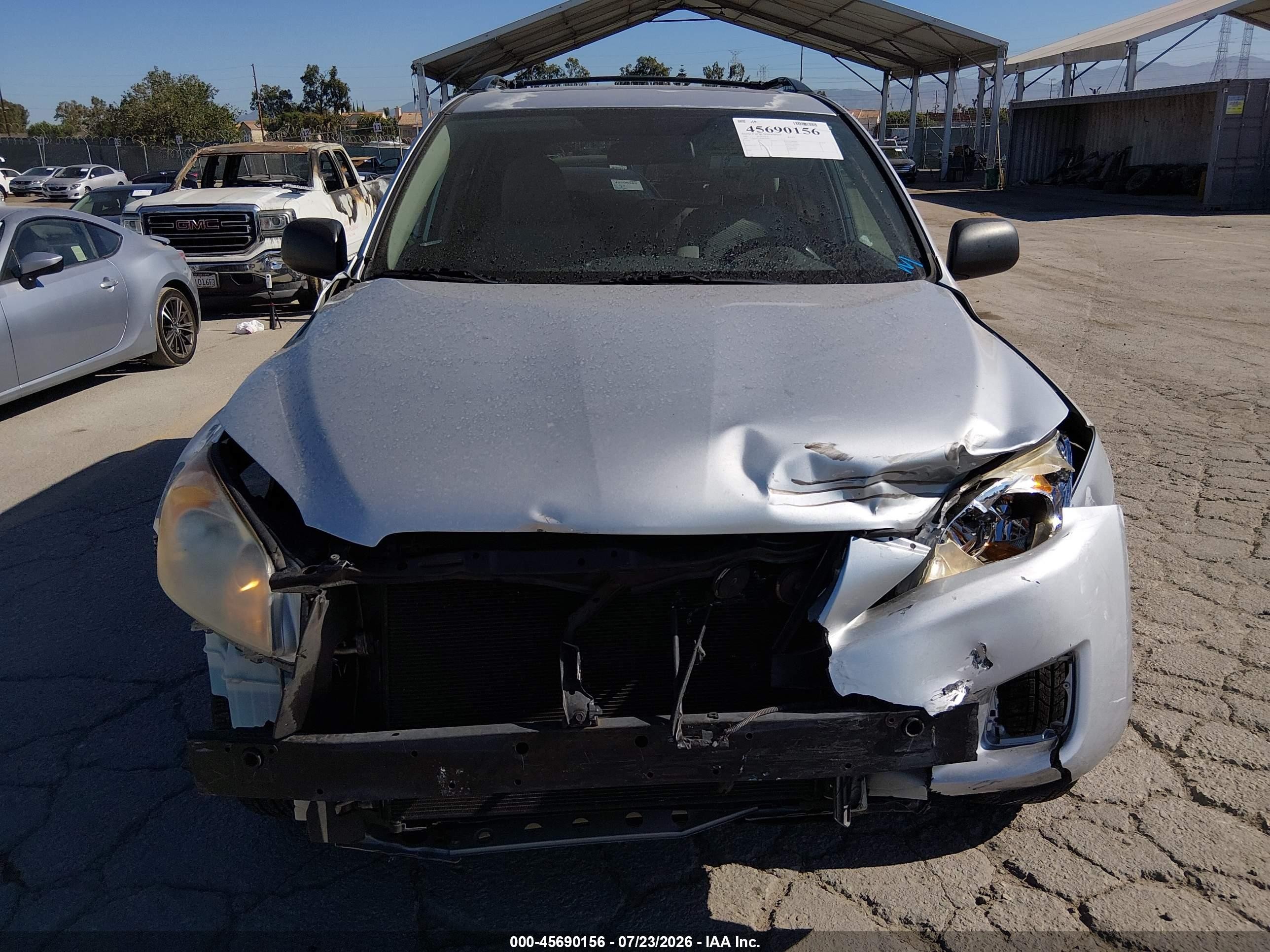 2011 Toyota Rav4   Silver vin: 2T3ZF4DV6BW066053