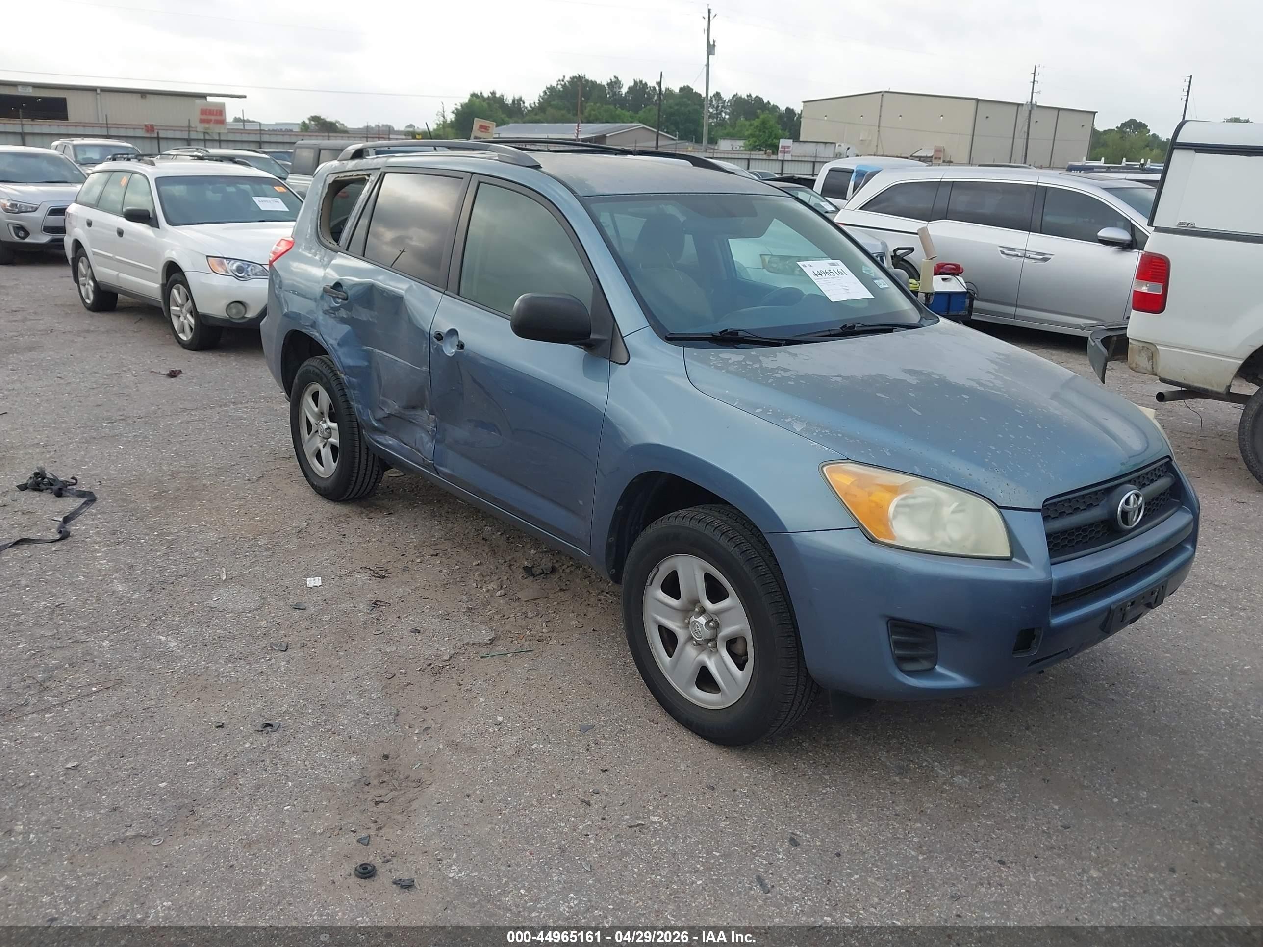 2011 Toyota Rav4   Light Blue vin: 2T3ZF4DV6BW082897