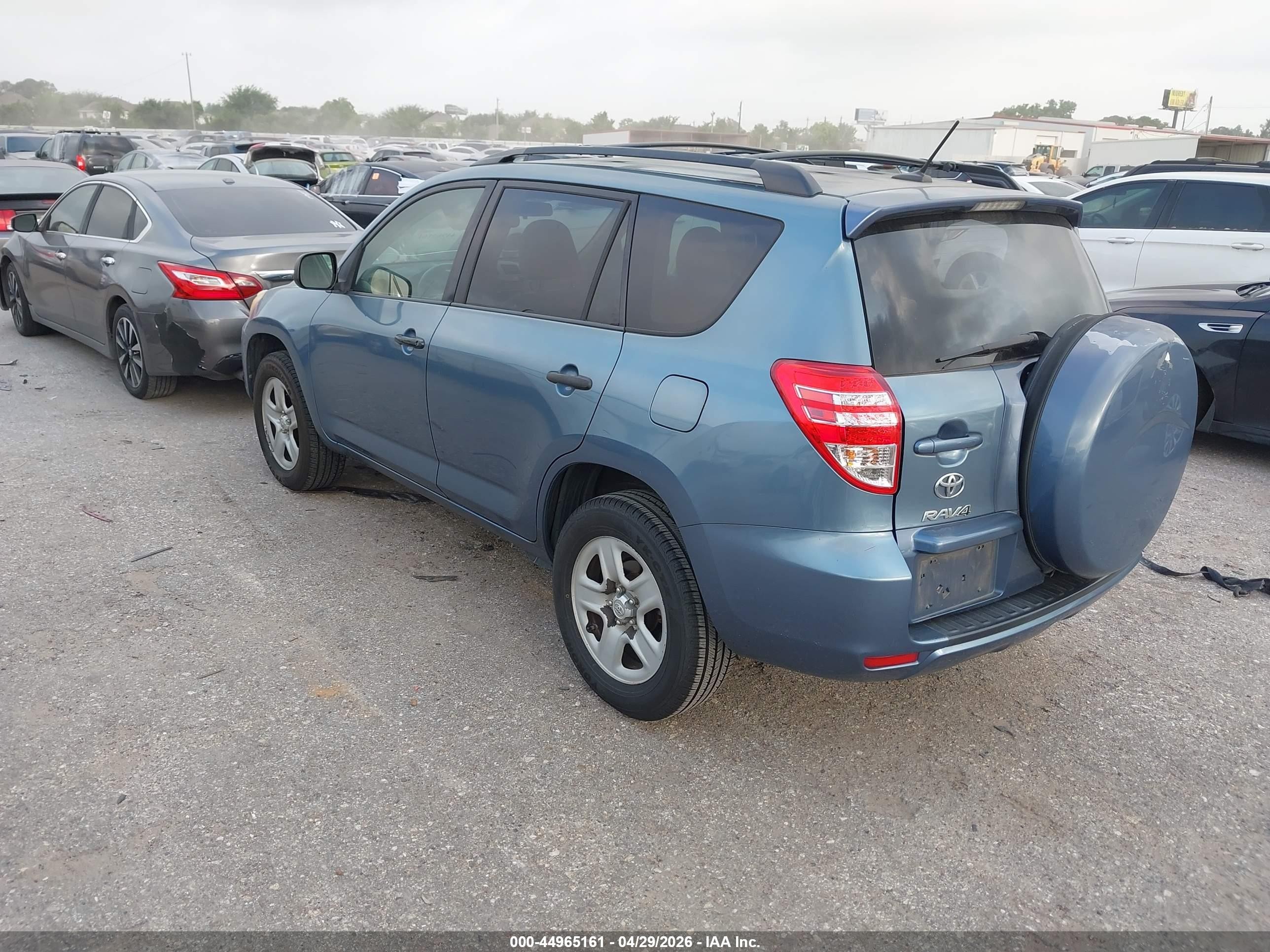 2011 Toyota Rav4   Light Blue vin: 2T3ZF4DV6BW082897