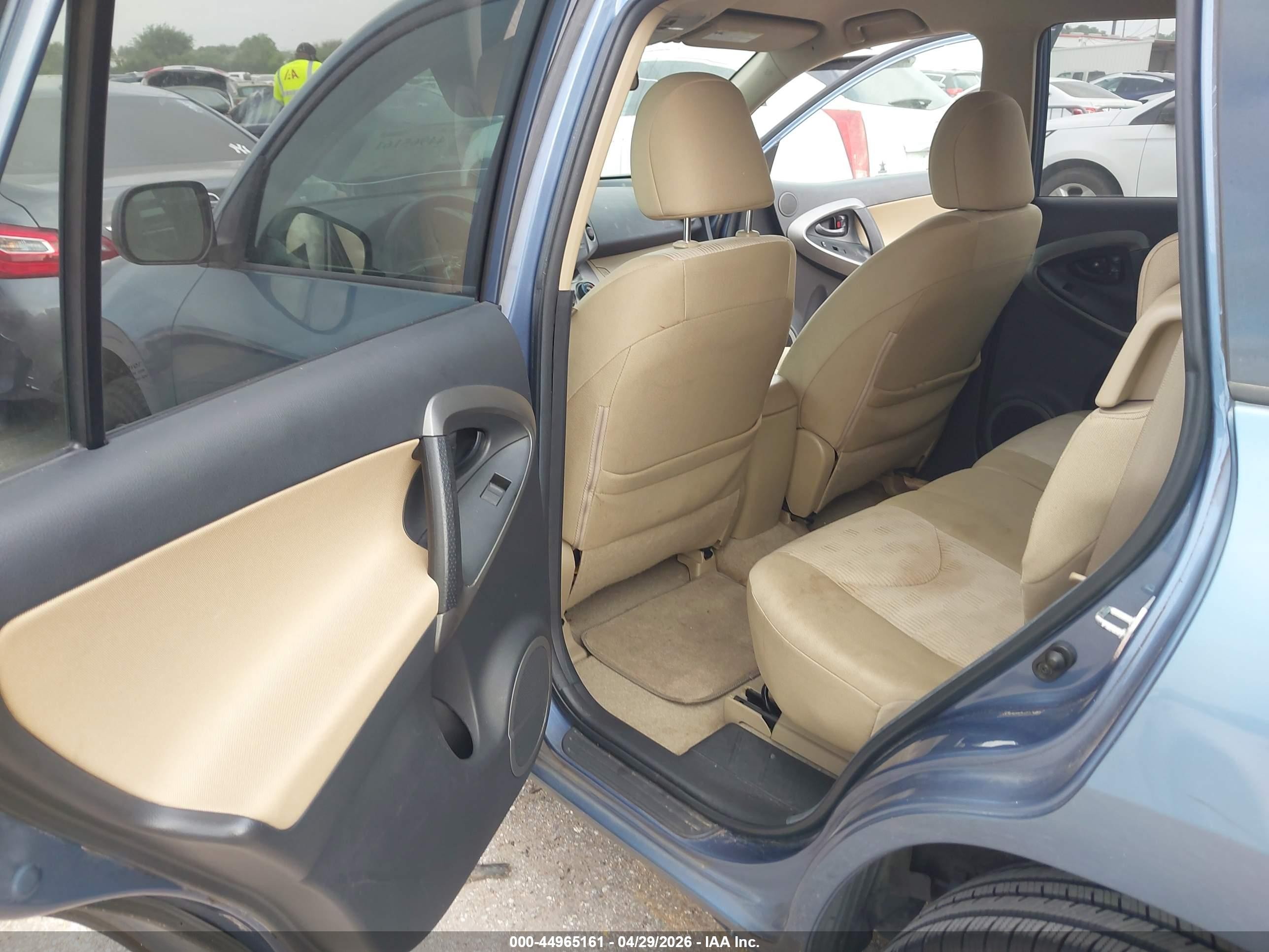2011 Toyota Rav4   Light Blue vin: 2T3ZF4DV6BW082897