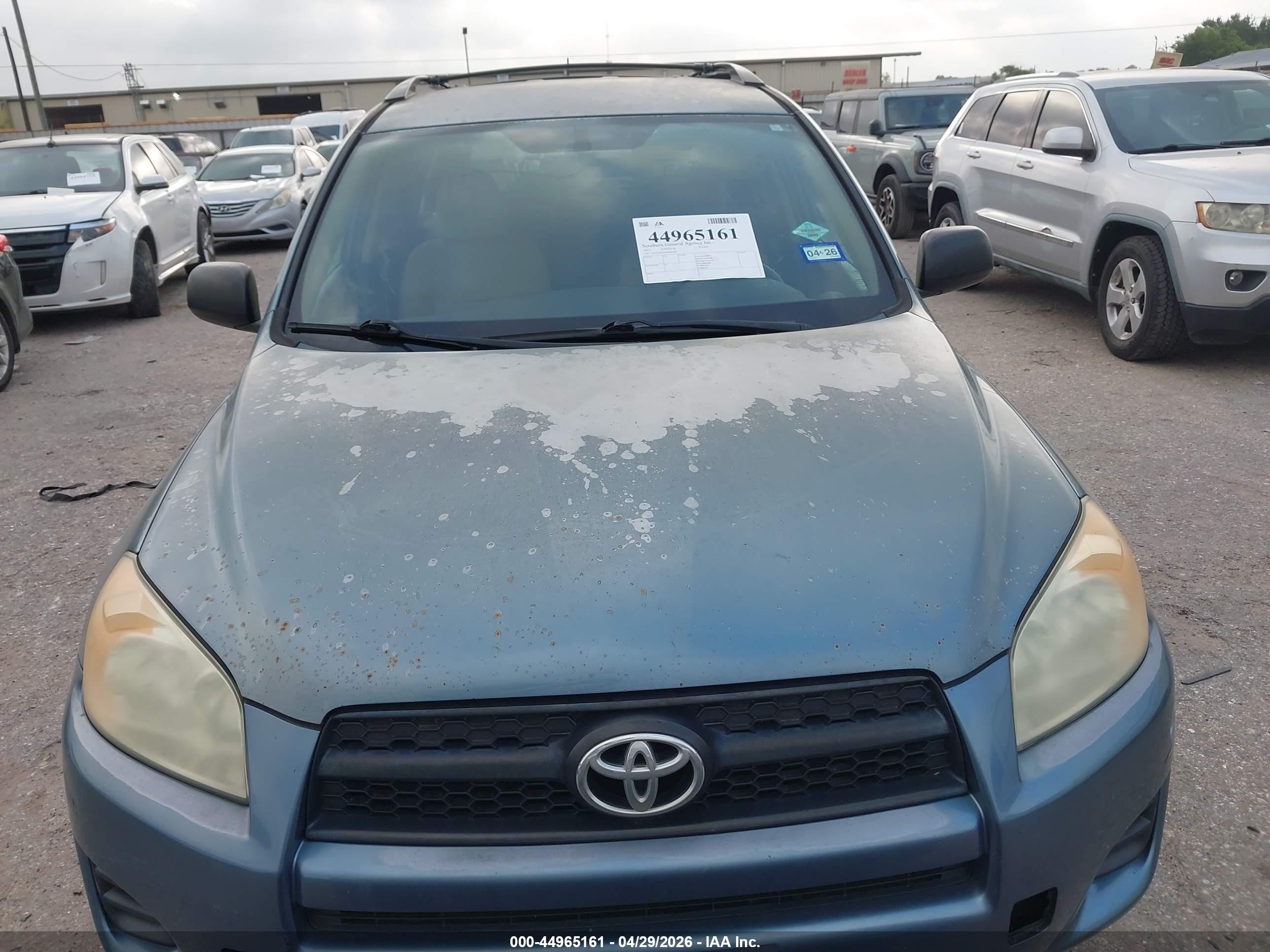 2011 Toyota Rav4   Light Blue vin: 2T3ZF4DV6BW082897