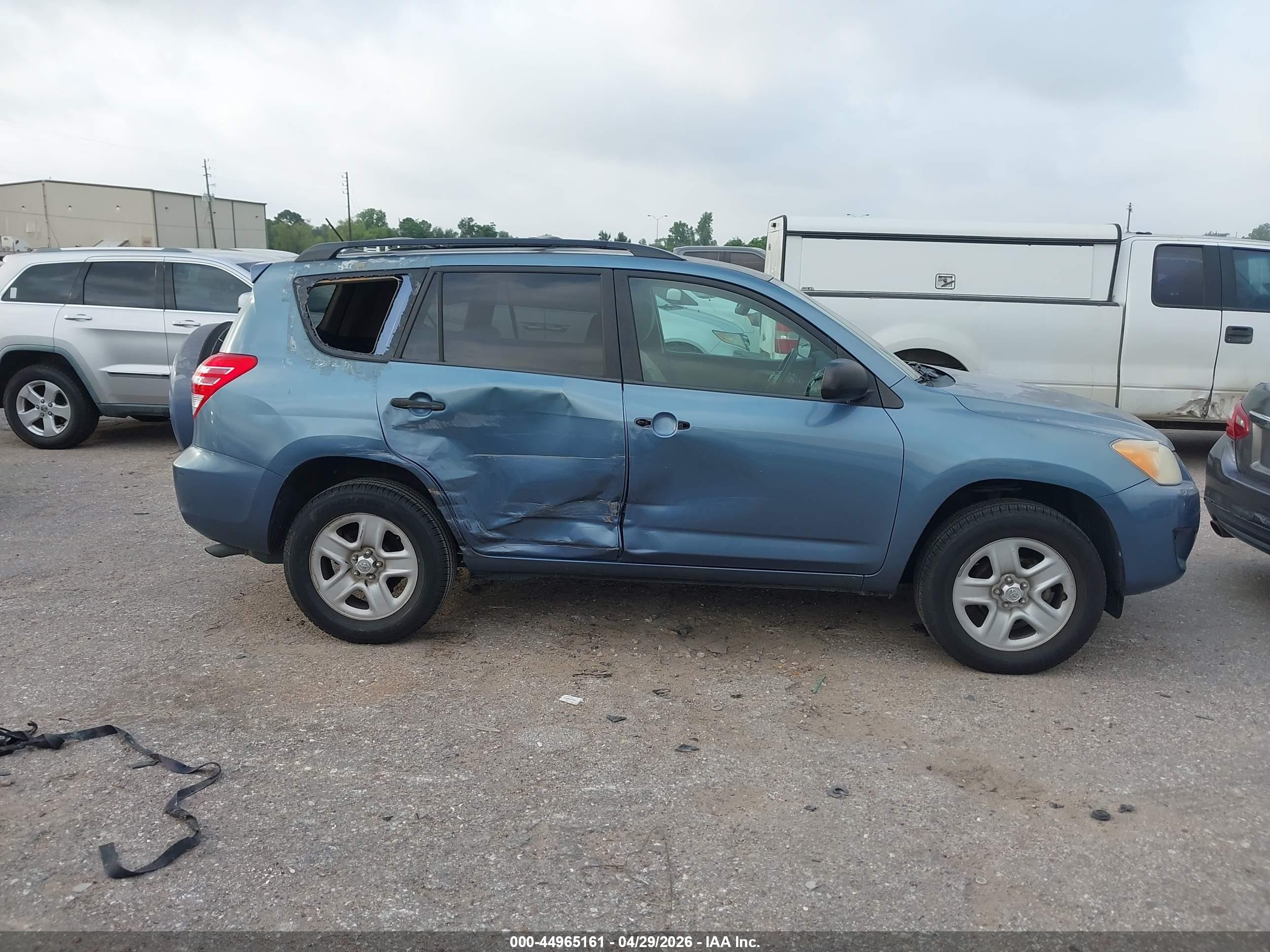 2011 Toyota Rav4   Light Blue vin: 2T3ZF4DV6BW082897