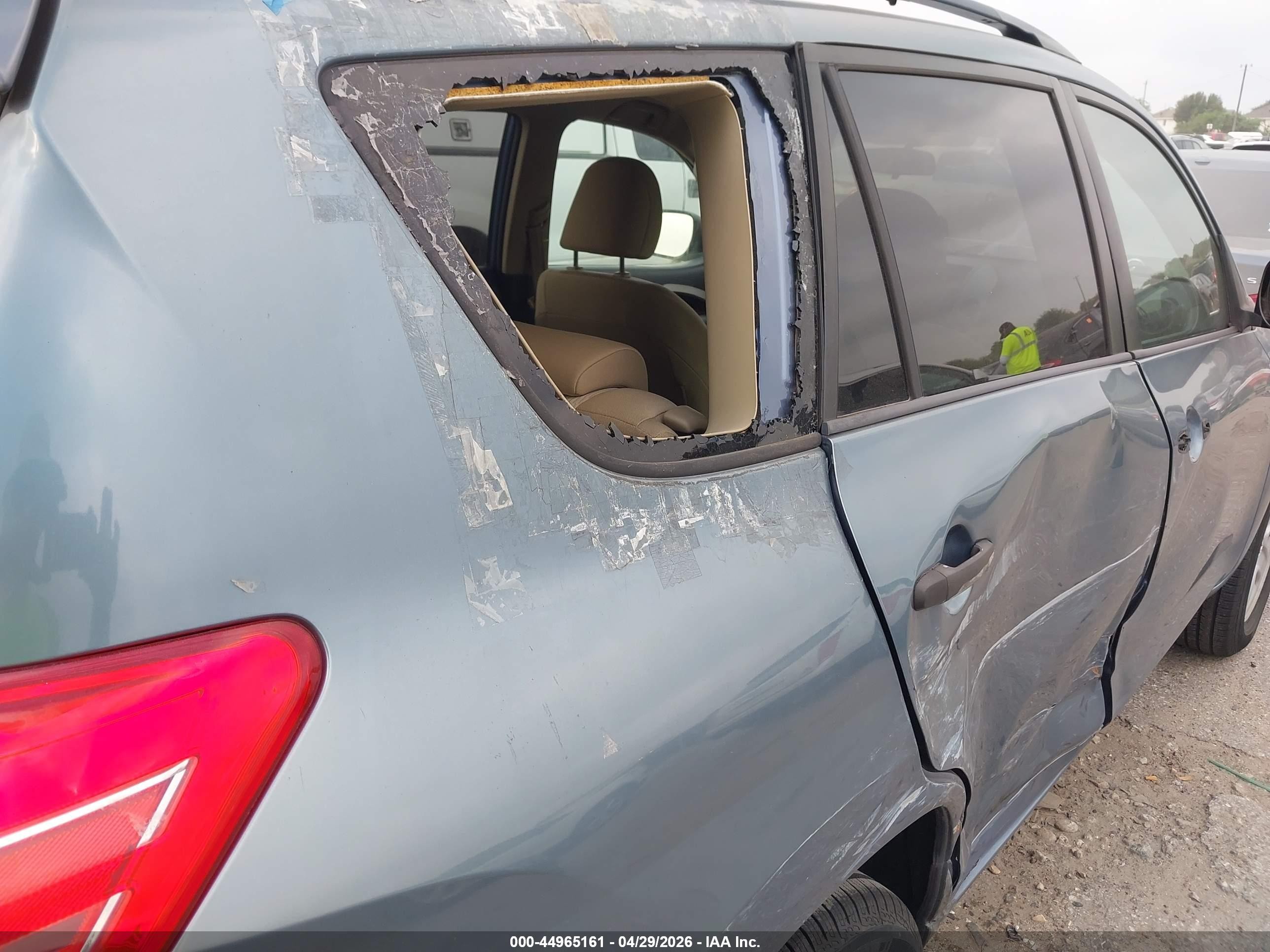 2011 Toyota Rav4   Light Blue vin: 2T3ZF4DV6BW082897