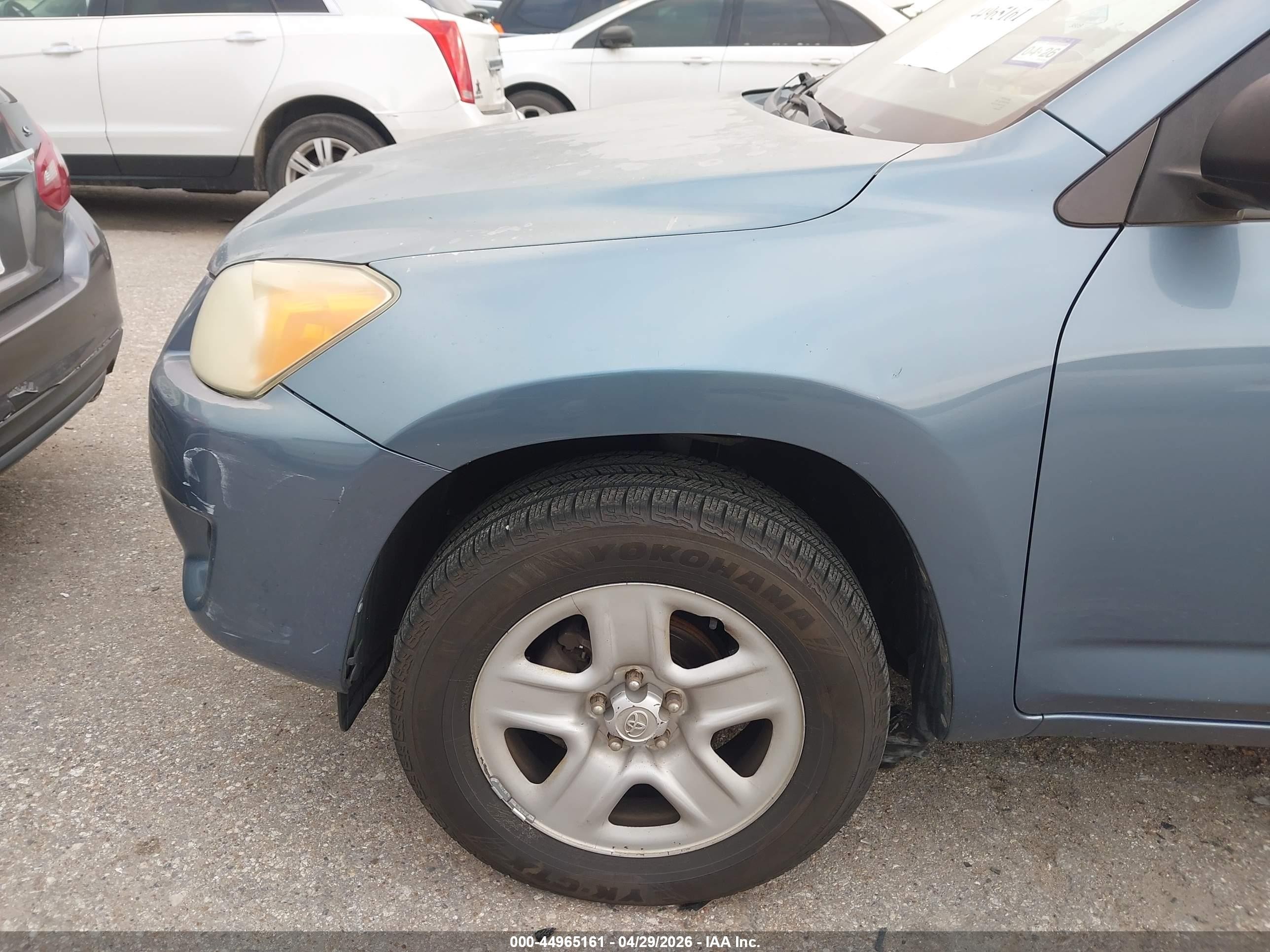 2011 Toyota Rav4   Light Blue vin: 2T3ZF4DV6BW082897