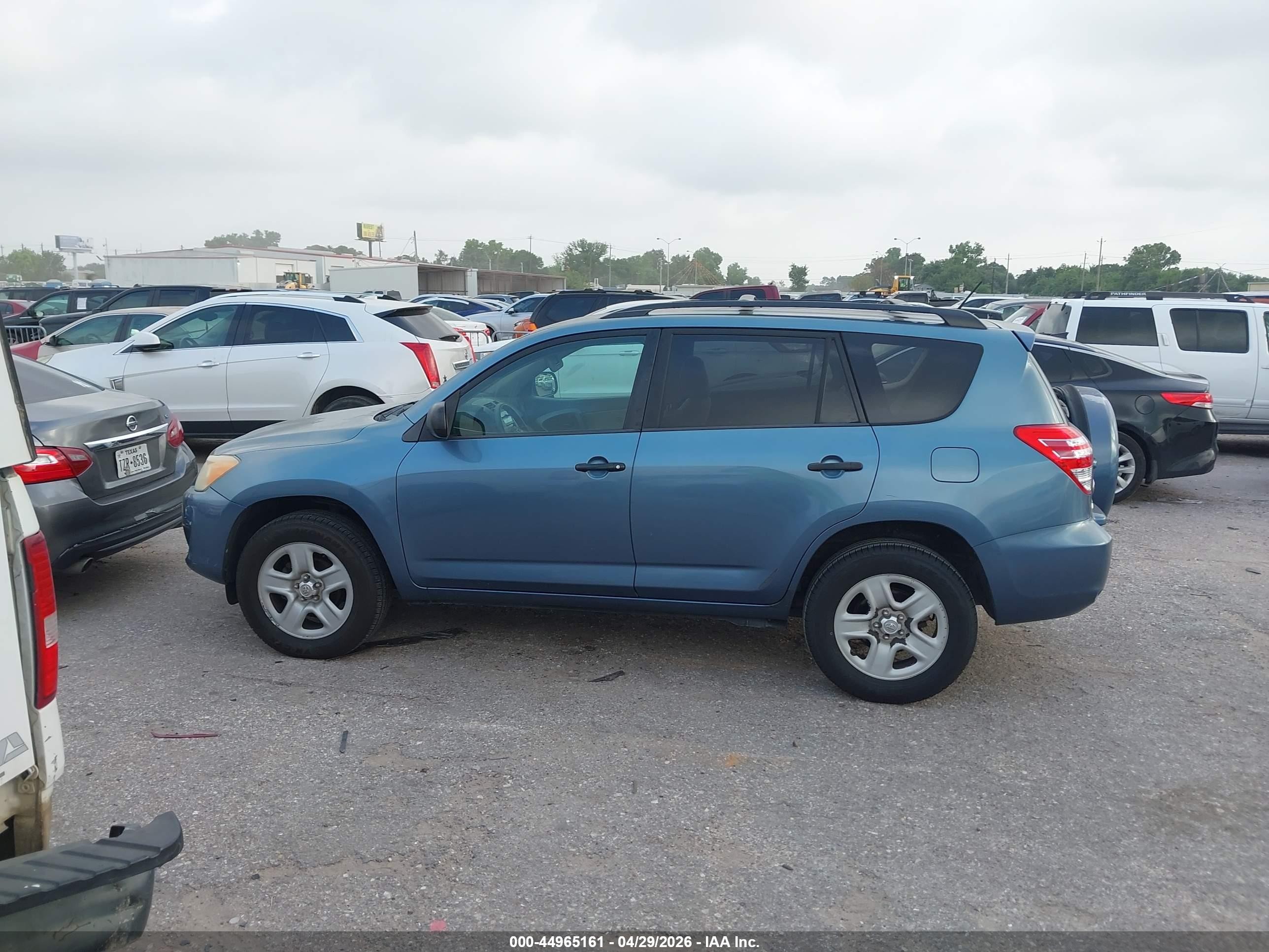 2011 Toyota Rav4   Light Blue vin: 2T3ZF4DV6BW082897