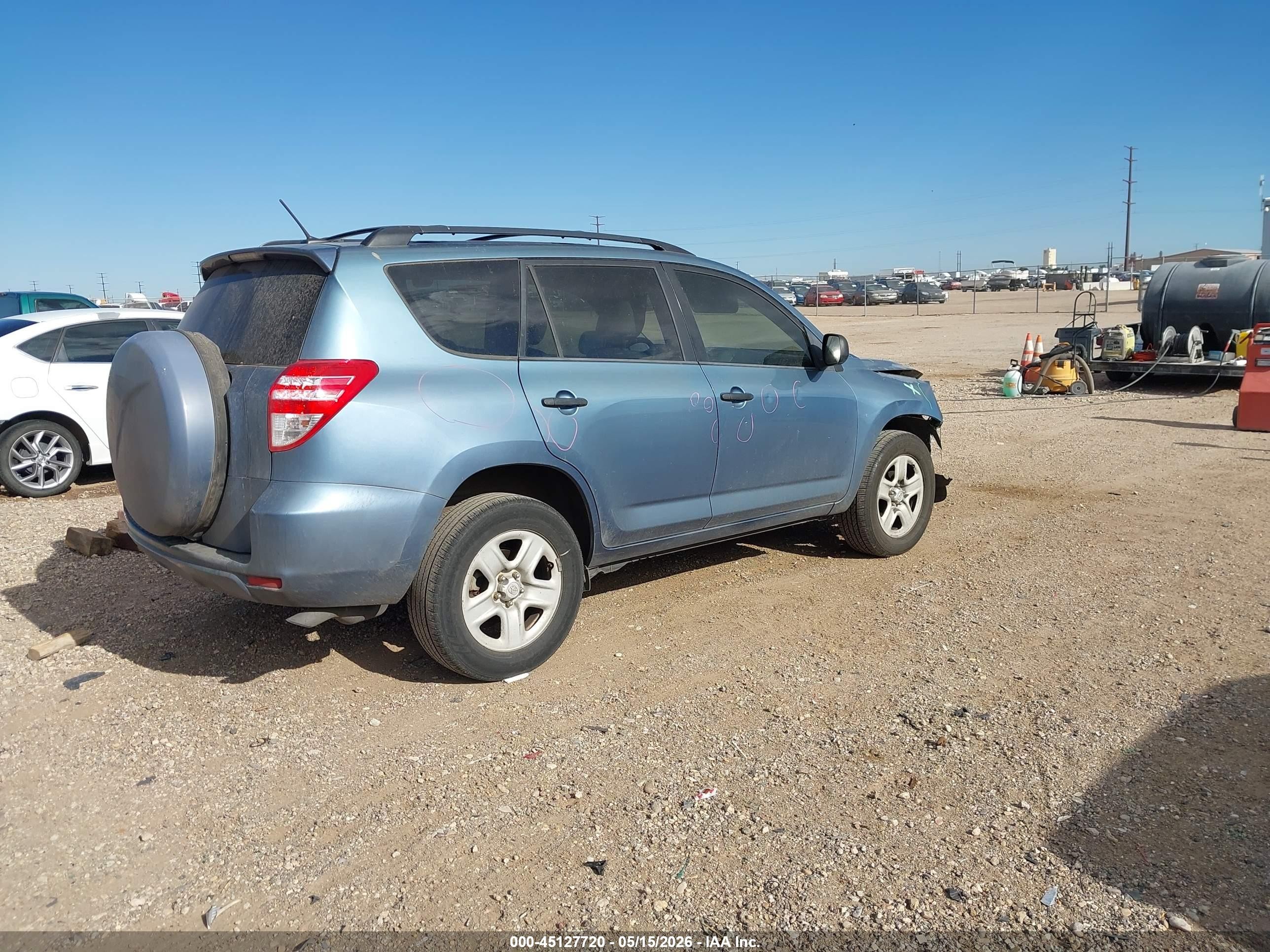 2011 Toyota Rav4 Blue vin: 2T3ZF4DV6BW088036