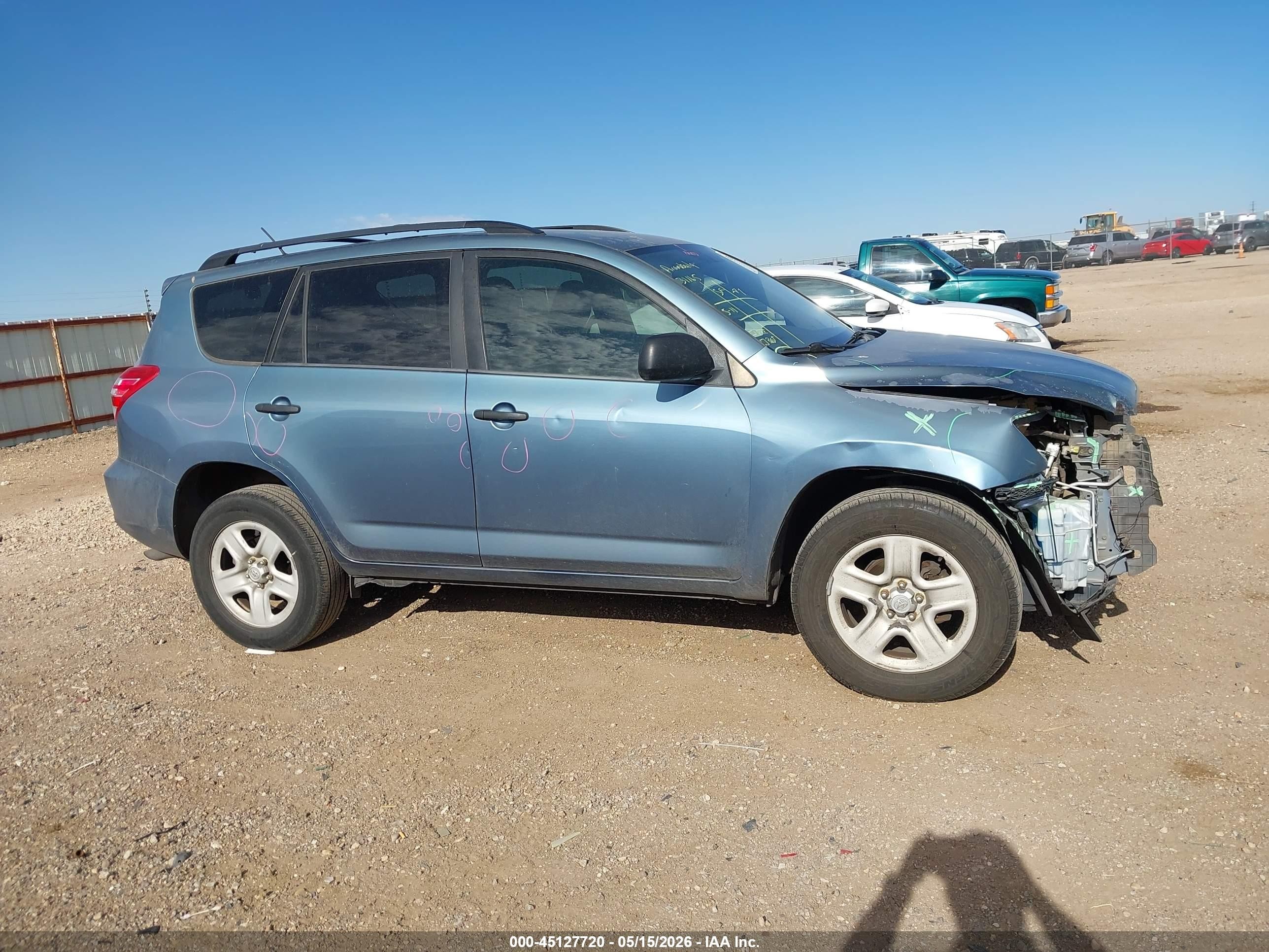 2011 Toyota Rav4 Blue vin: 2T3ZF4DV6BW088036