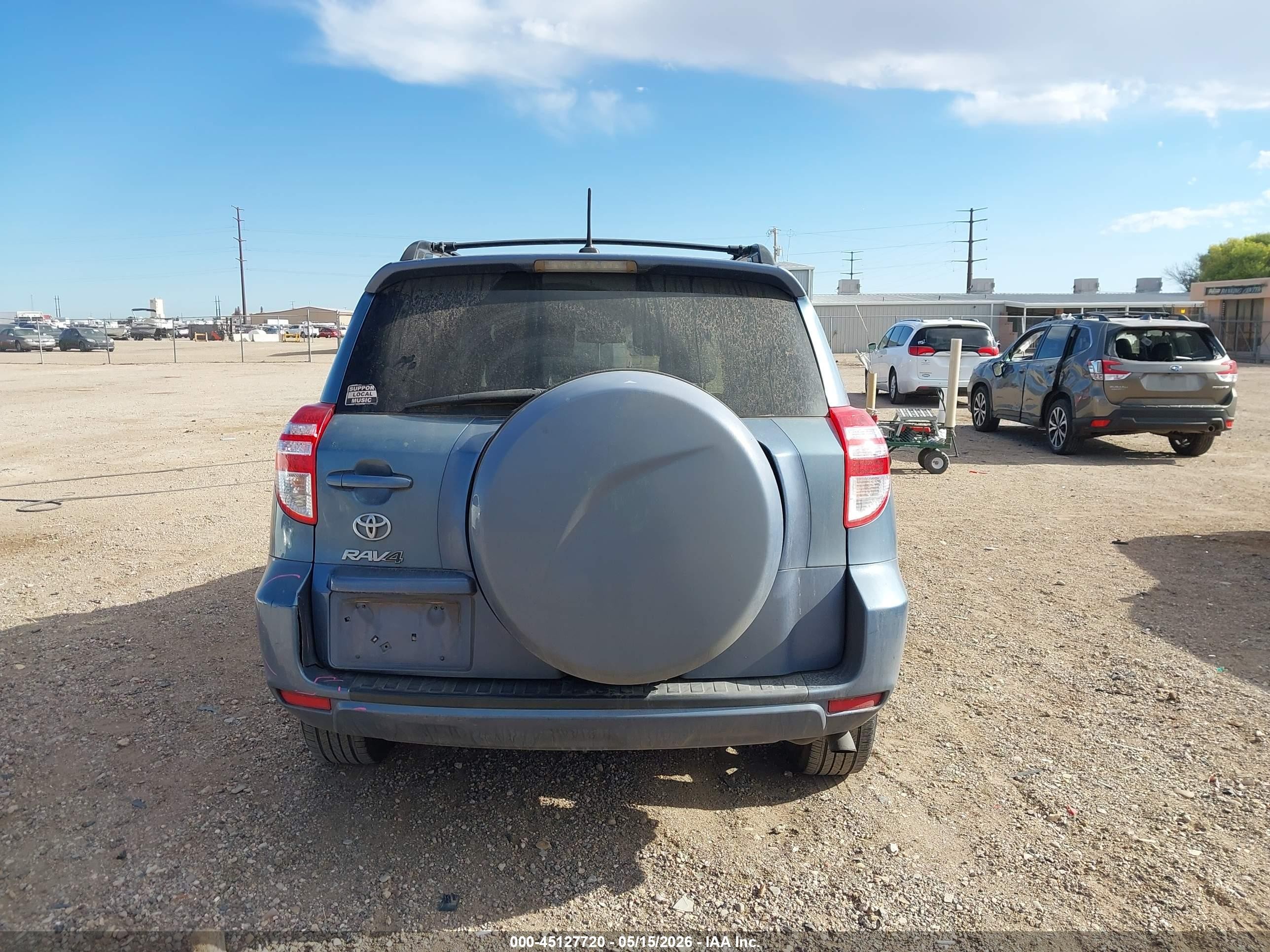 2011 Toyota Rav4 Blue vin: 2T3ZF4DV6BW088036